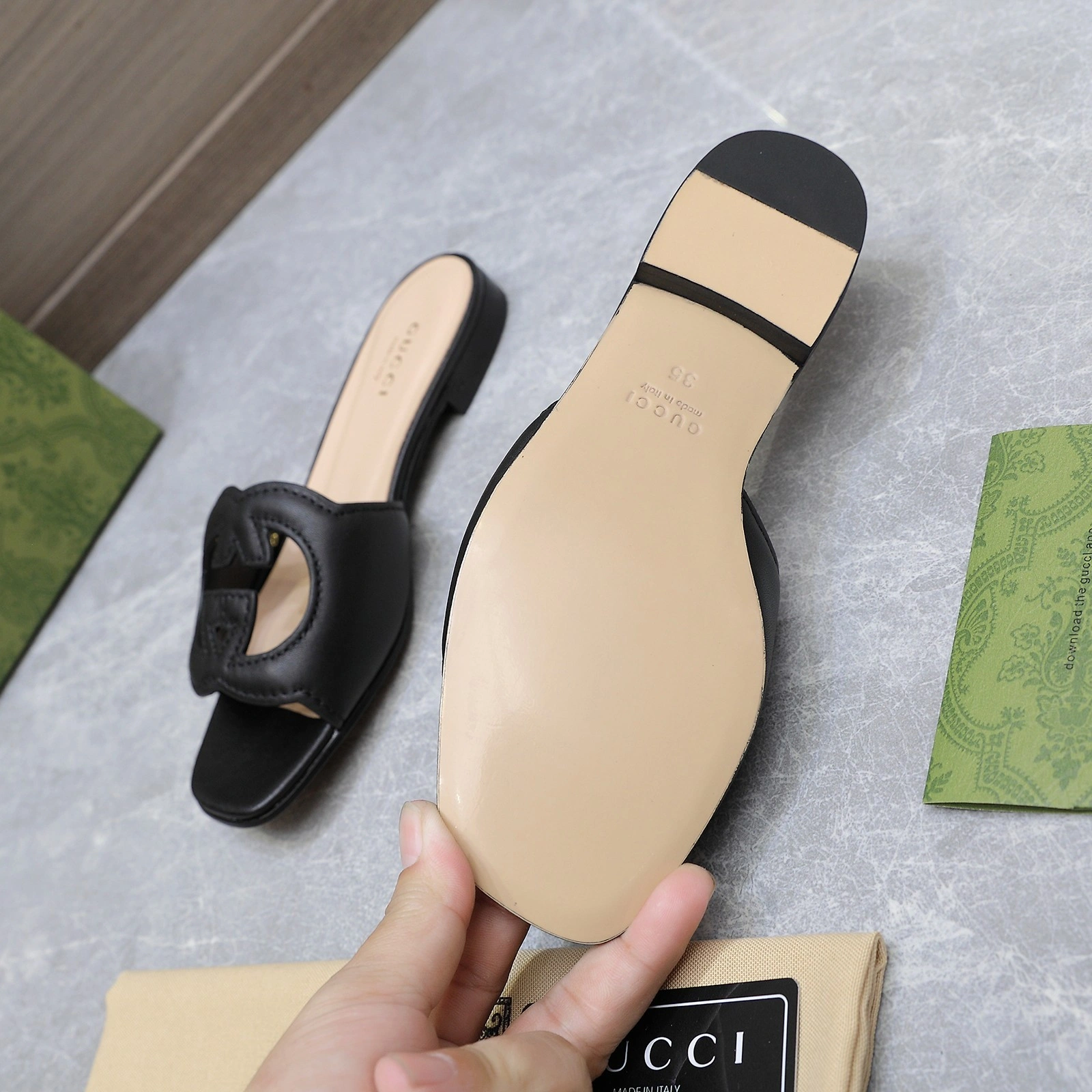 COCO-- 6u33i 694451 US000 1000 sheepskin Heel height：1CM item:D-X000H2218
