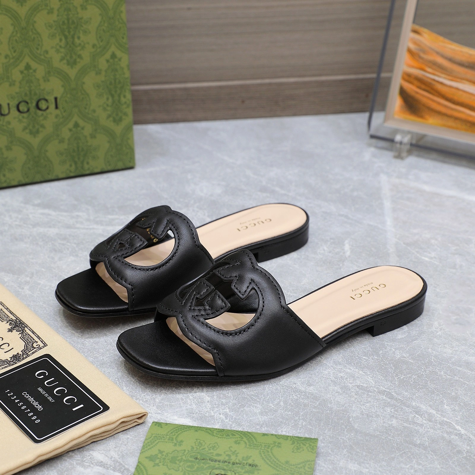 COCO-- 6u33i 694451 US000 1000 sheepskin Heel height：1CM item:D-X000H2218