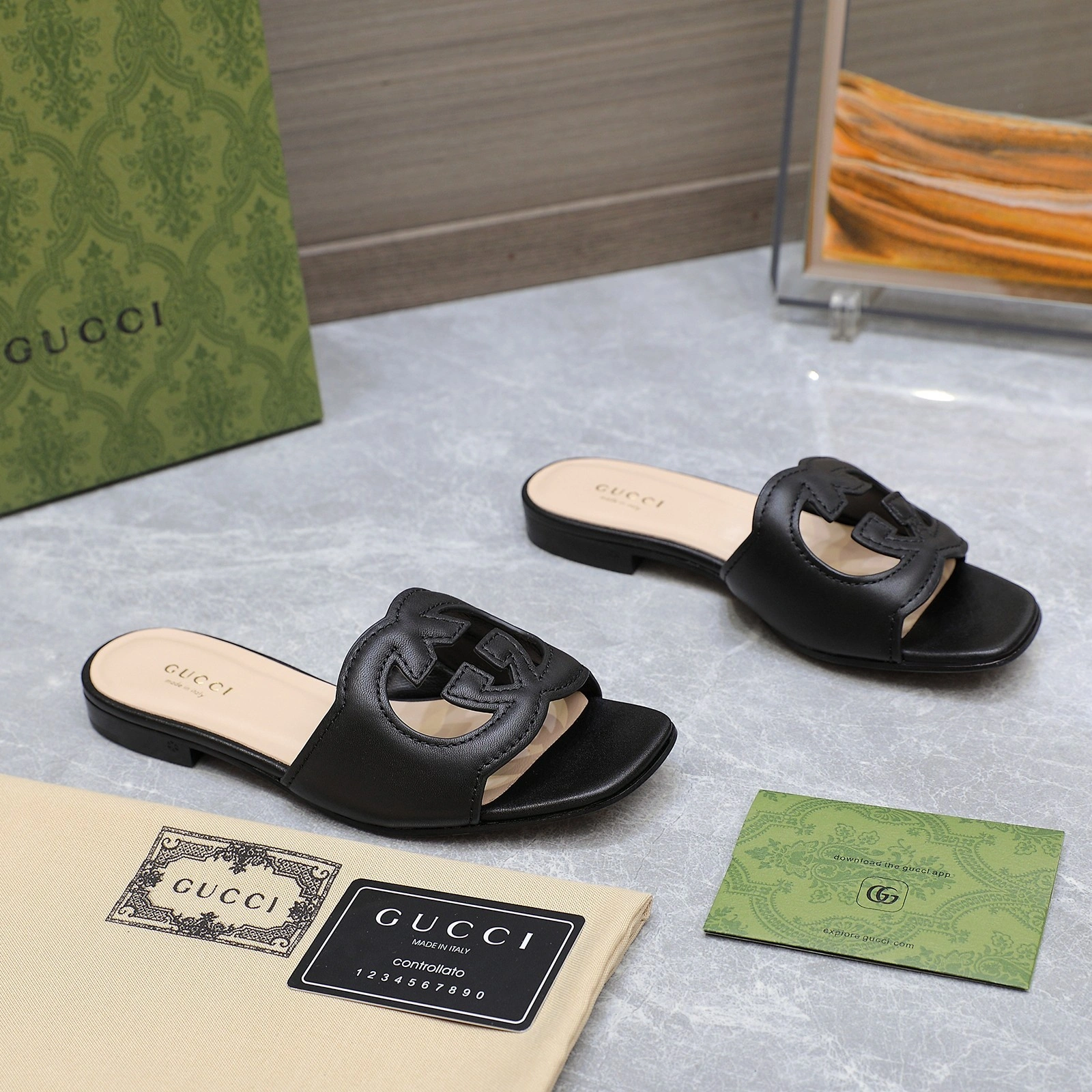 COCO-- 6u33i 694451 US000 1000 sheepskin Heel height：1CM item:D-X000H2218