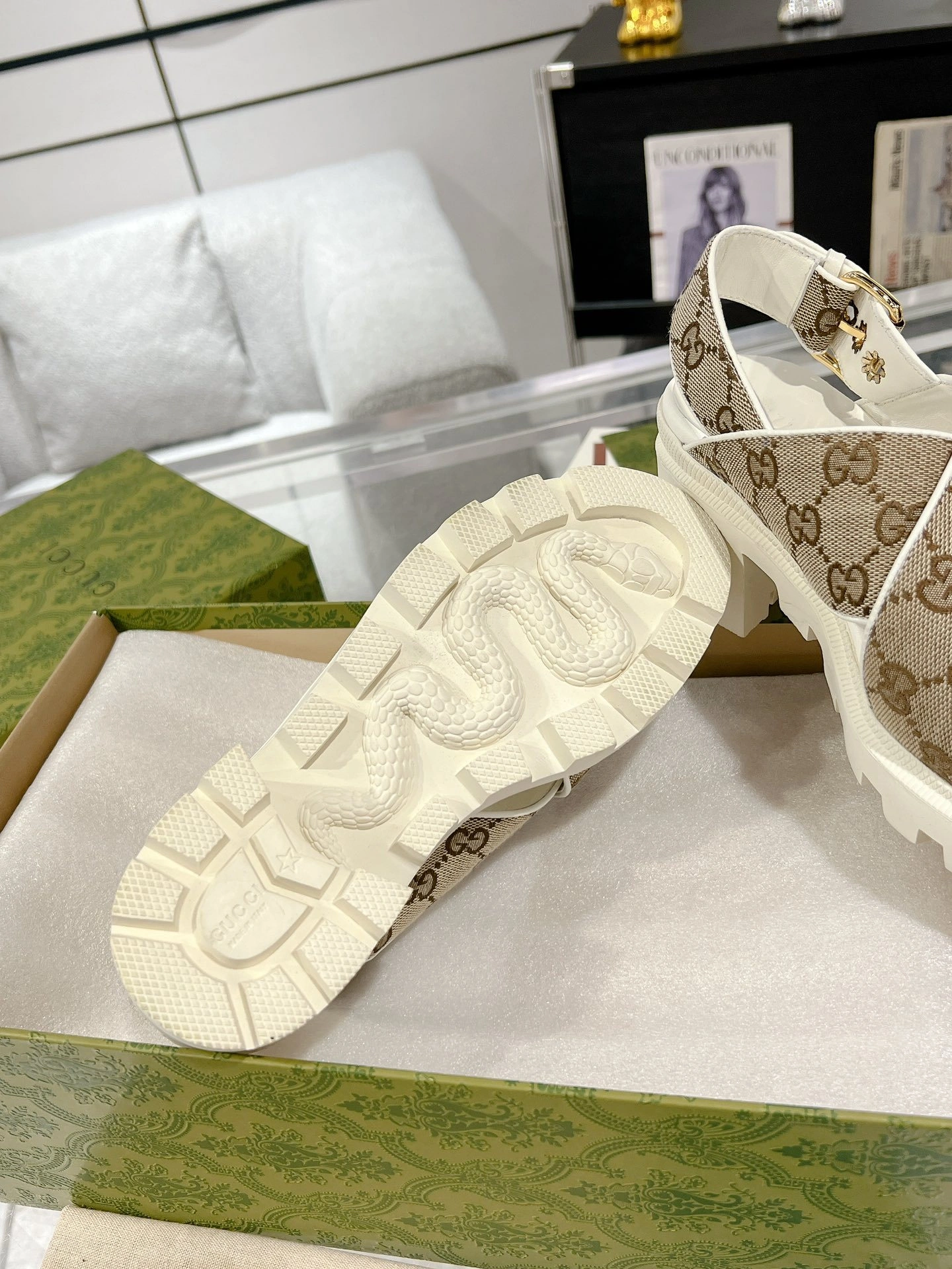 COCO-- 6u33i 749795 H6320 9745 Waterproof：4CM Heel height：7CM item:E-X032D0229