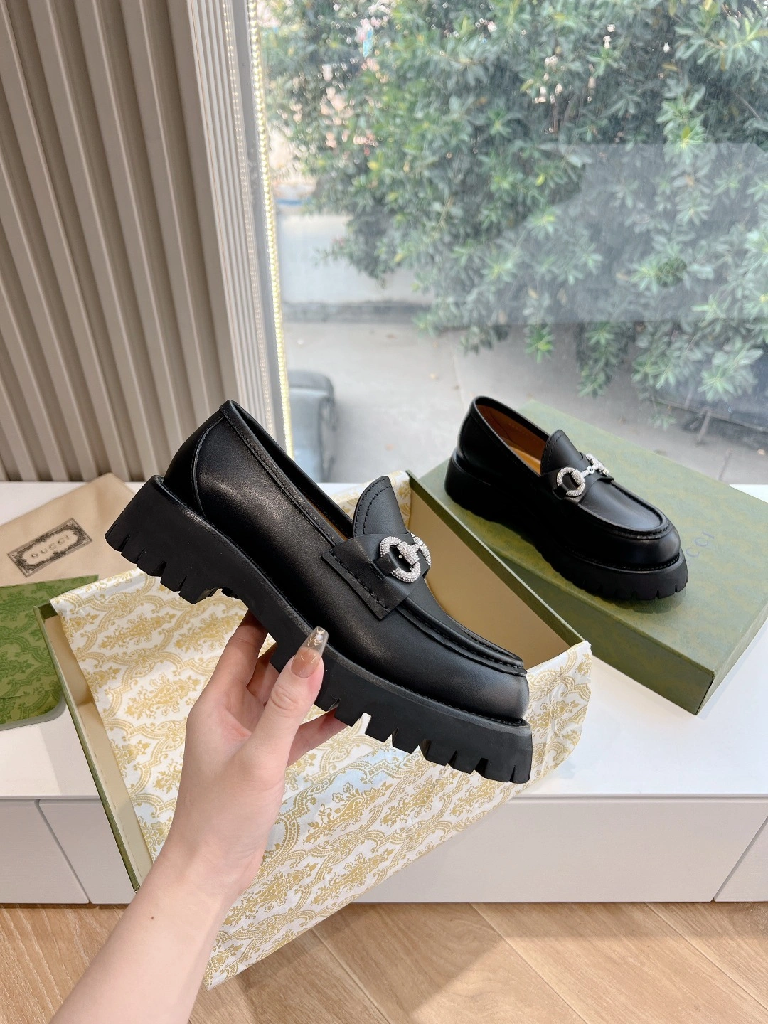 COCO-- 6u33i 772571 AACFG 1000 Heel height：3CM cowhide item:D-X000H2224