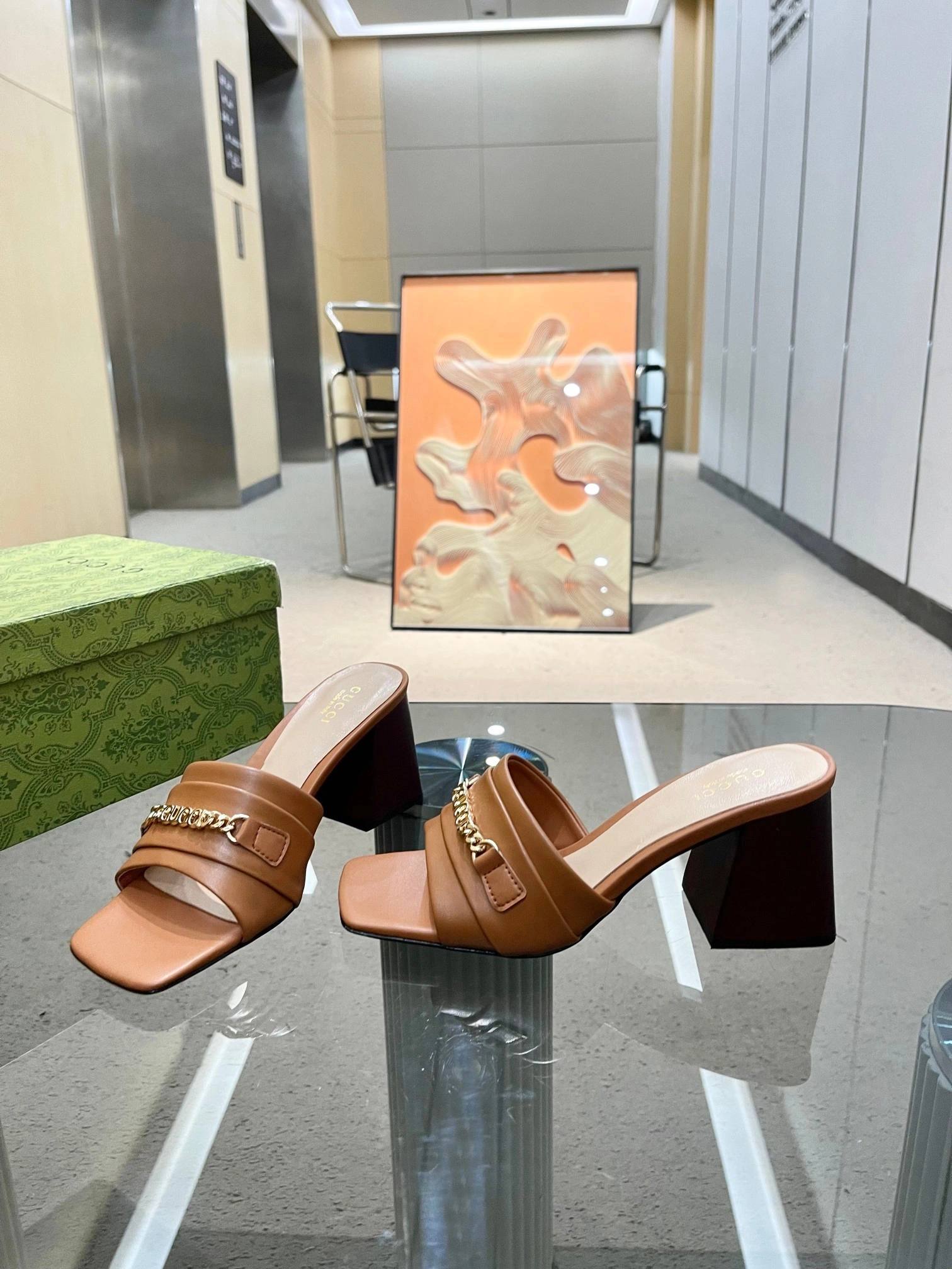 COCO-- 6u33i 786595 AABOC 2176 cowhide sheepskin Heel height：7CM item:D-X000H2822