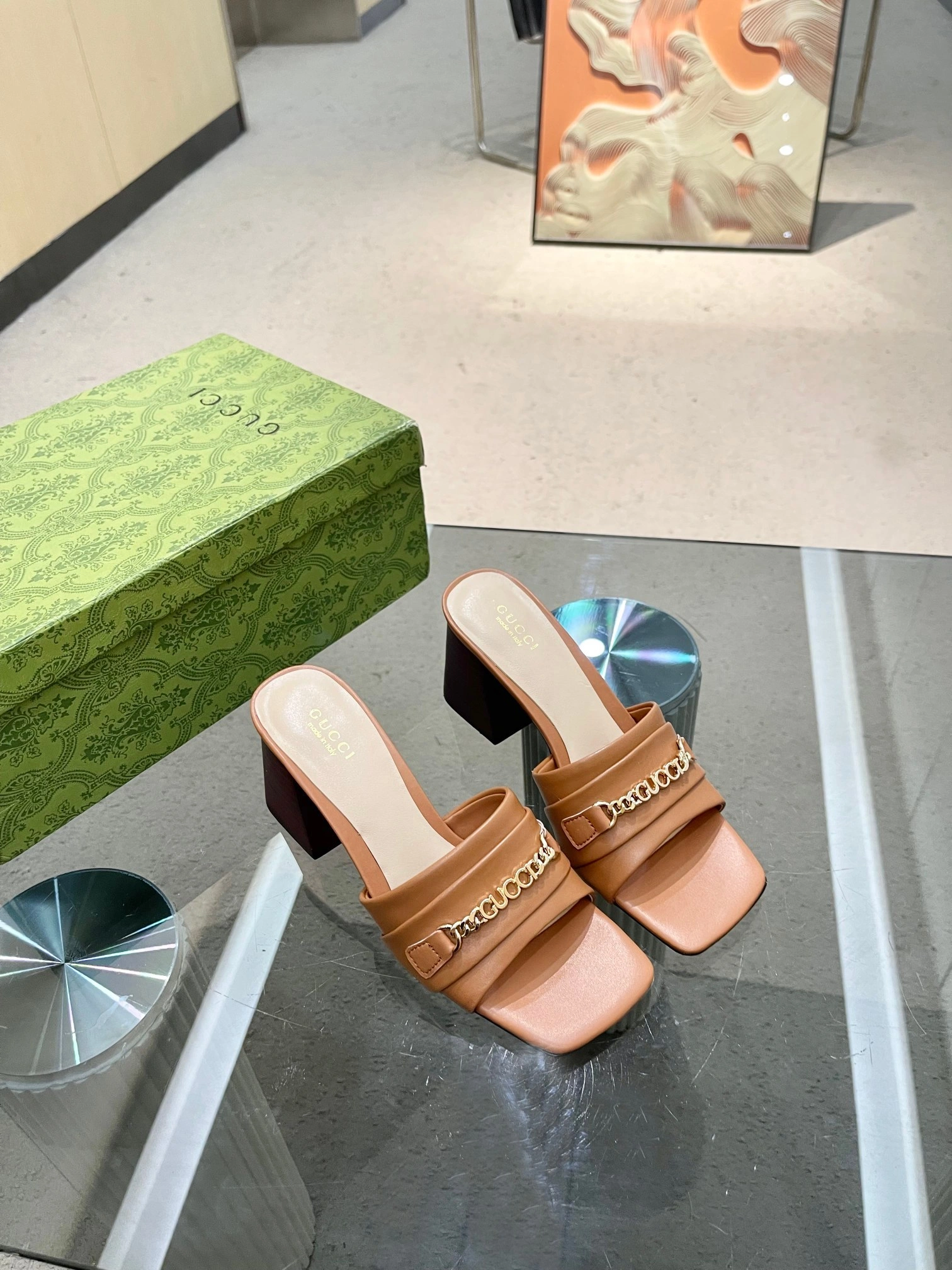 COCO-- 6u33i 786595 AABOC 2176 cowhide sheepskin Heel height：7CM item:D-X000H2822
