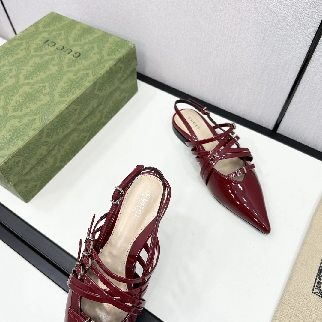 COCO-- 6u33i 796015 CLG00 6207 sheepskin Calfskin Heel height：1CM item:D-X032H2876