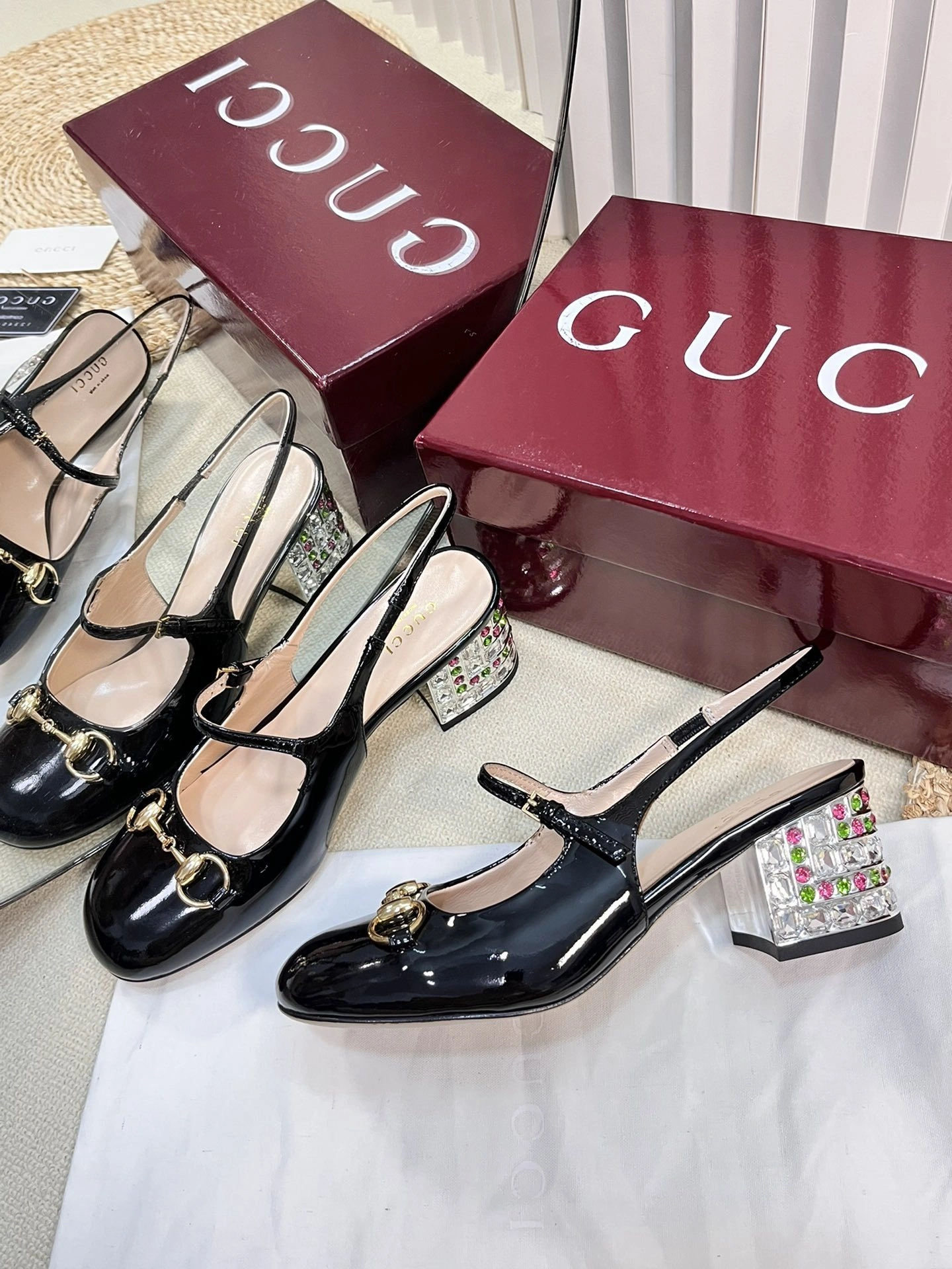COCO-- 6u33i 801898 BNC80 1000 cowhide sheepskin Heel height：6CM item:E-X158D4158