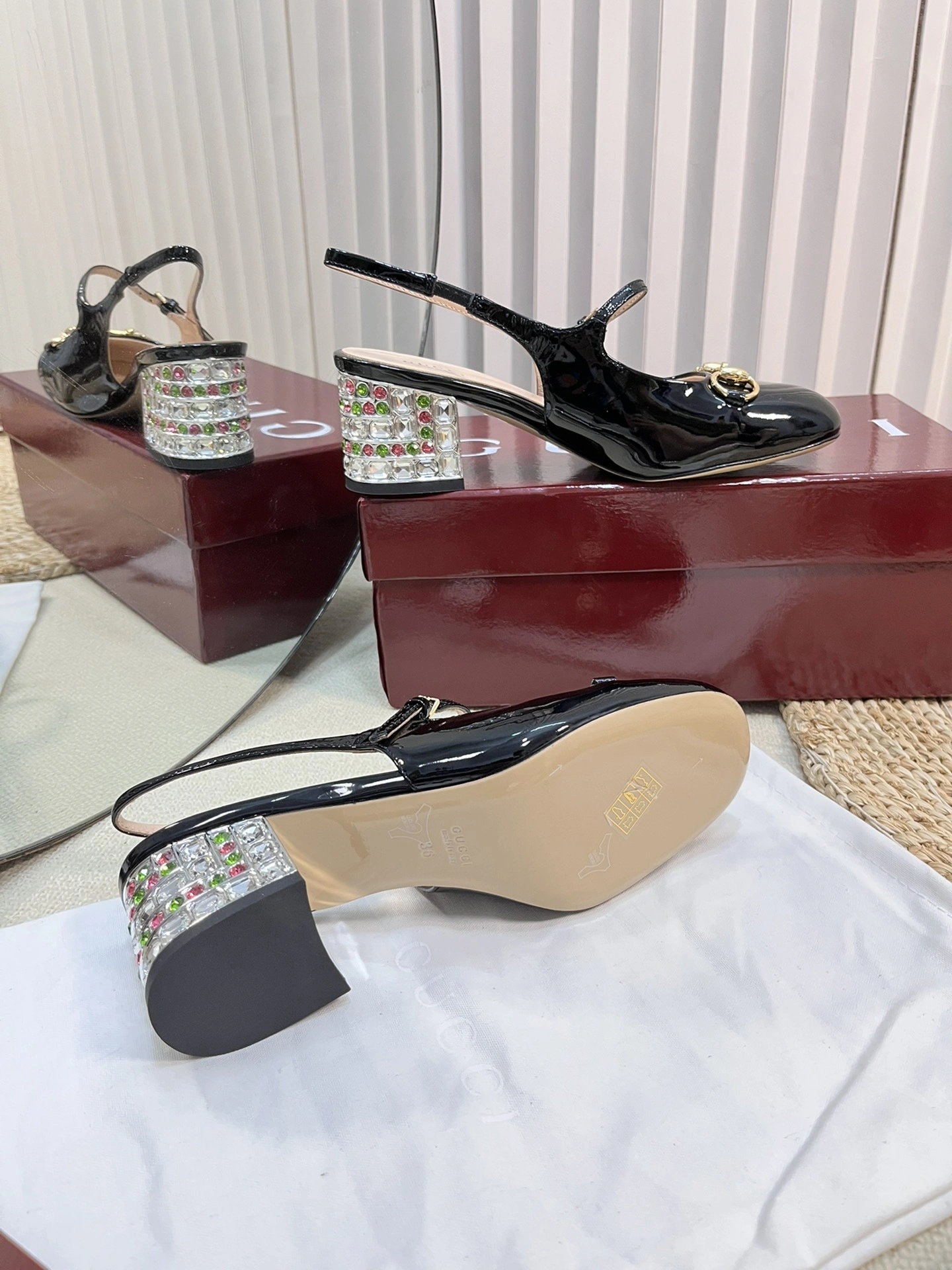 COCO-- 6u33i 801898 BNC80 1000 cowhide sheepskin Heel height：6CM item:E-X158D4158