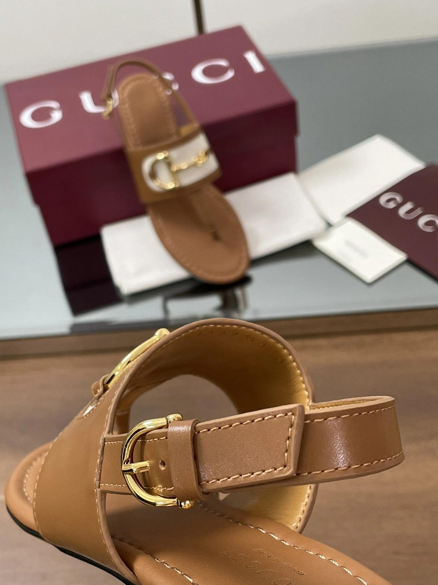 COCO-- 6u33i 834431 AAEZJ 2744 sheepskin Heel height：1CM item:E-X198D4153
