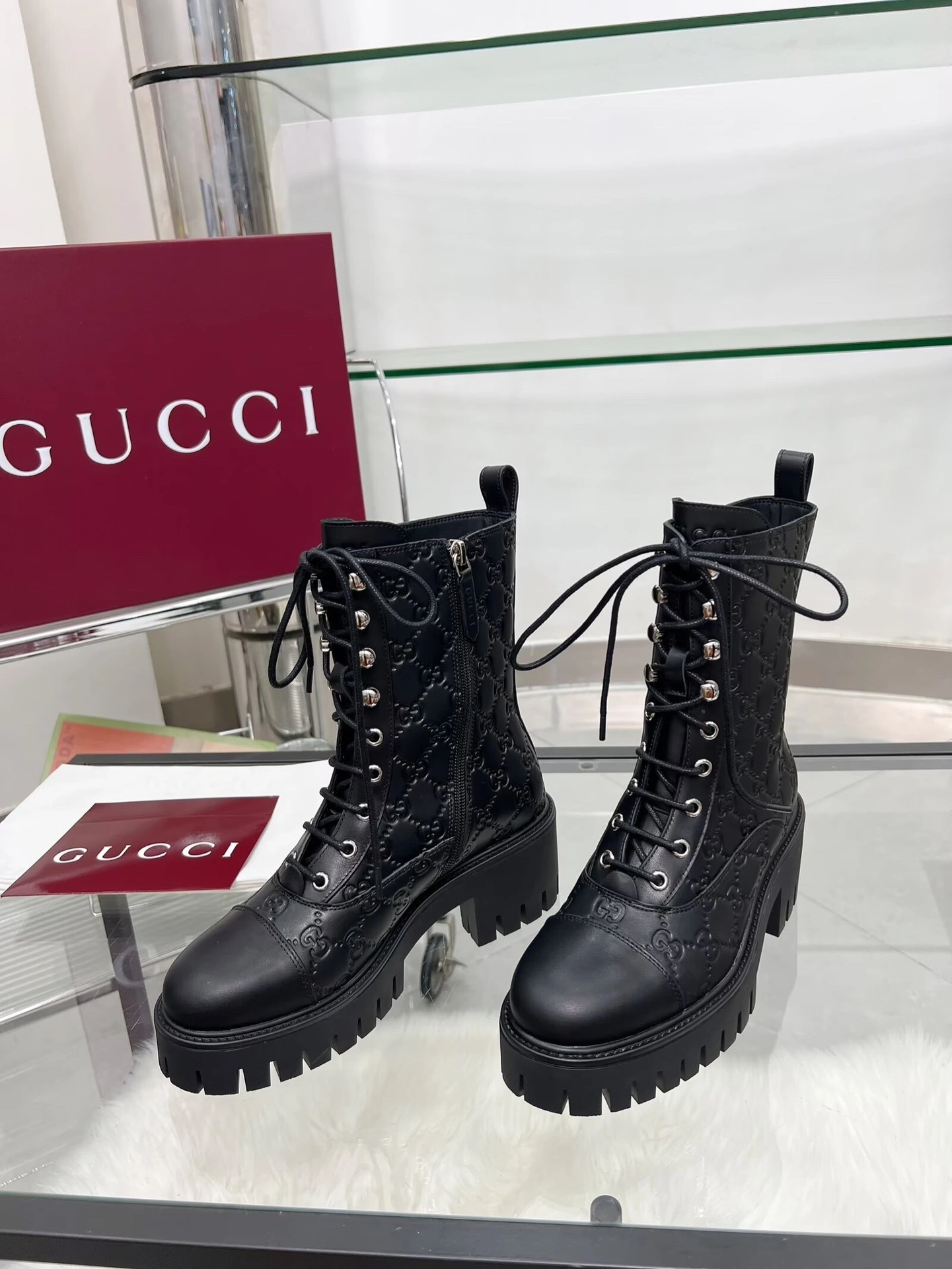 COCO-- 6u33i 840739 AAE5Q 1000 cowhide Heel height：5cm item:E-X000I1302