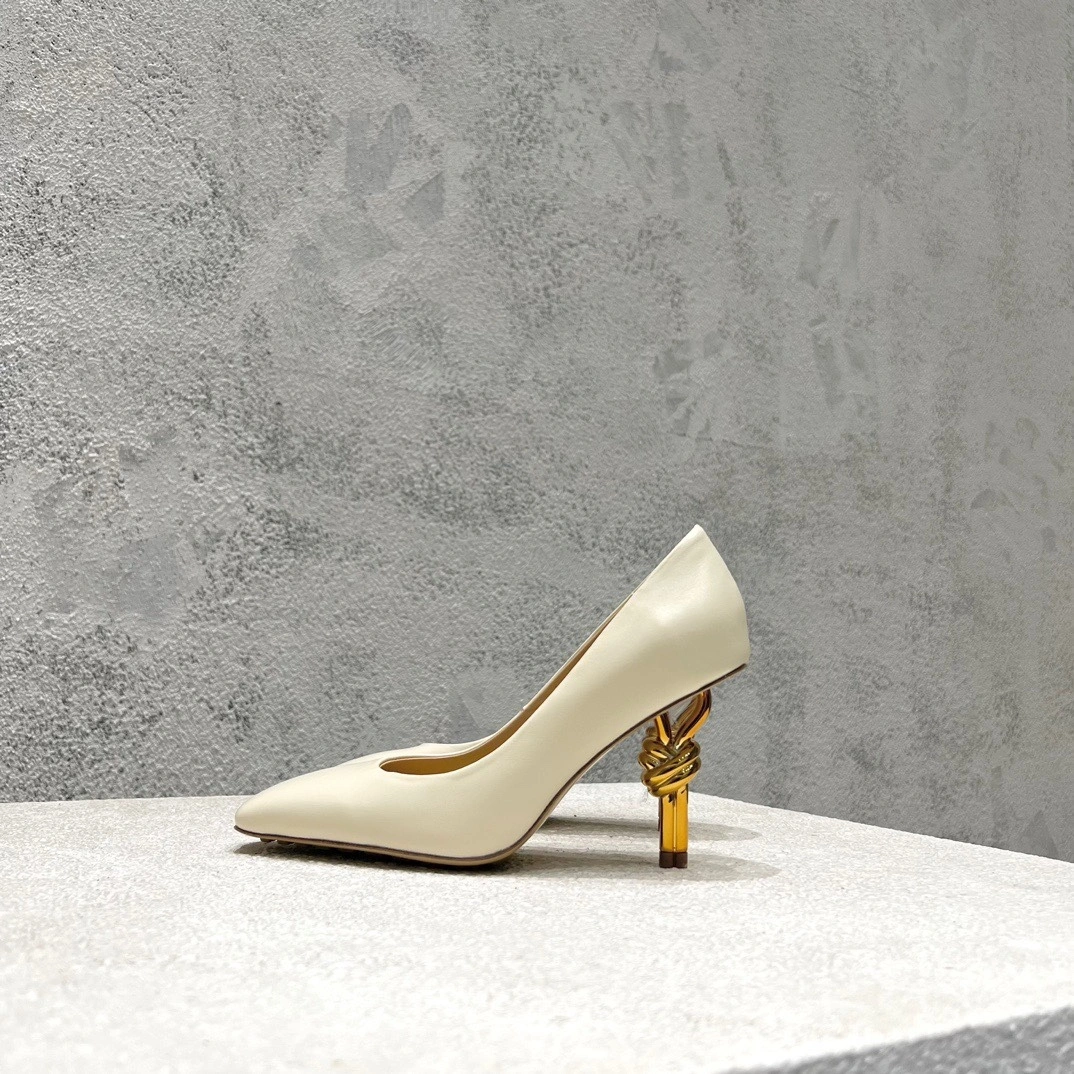 COCO-- 775474VBSF09031 Heel height：9CM Calfskin item:D-X062M2833