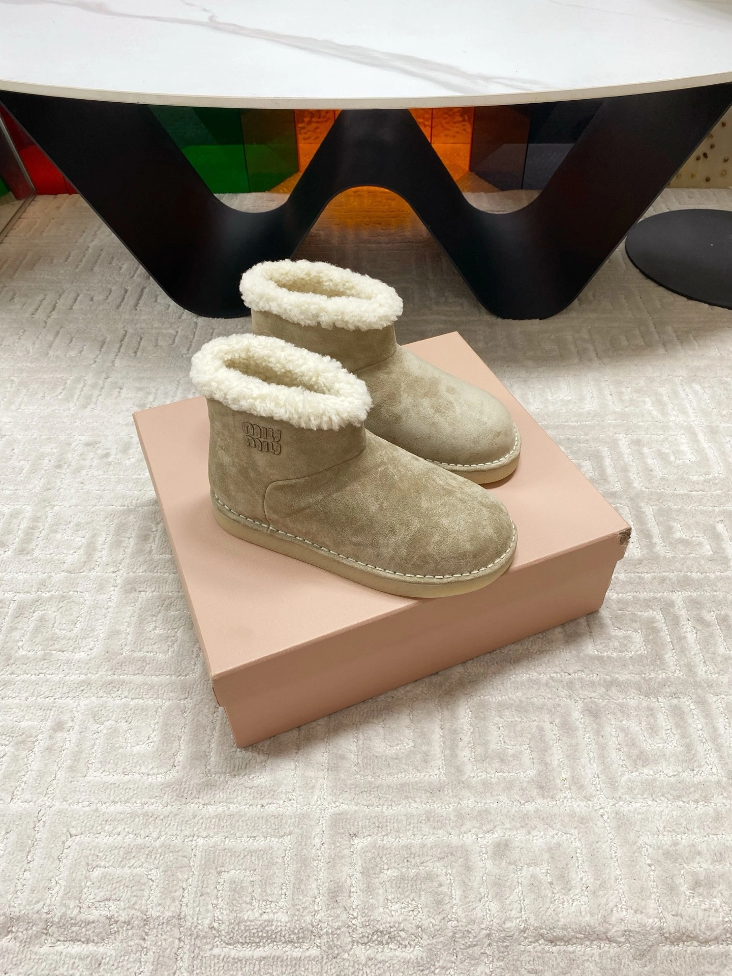 COCO-- 7iu7iu 5T515E_FZF_15Z0G_F_0F24 deck shoes wool item:E-X362J2921
