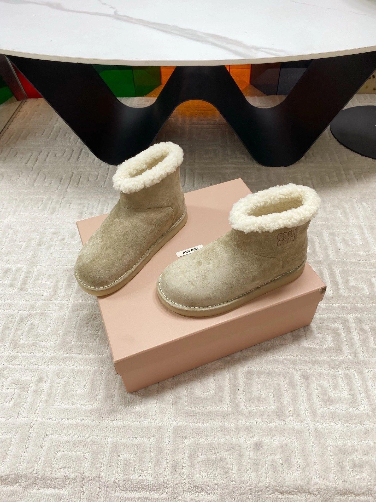 COCO-- 7iu7iu 5T515E_FZF_15Z0G_F_0F24 deck shoes wool item:E-X362J2921