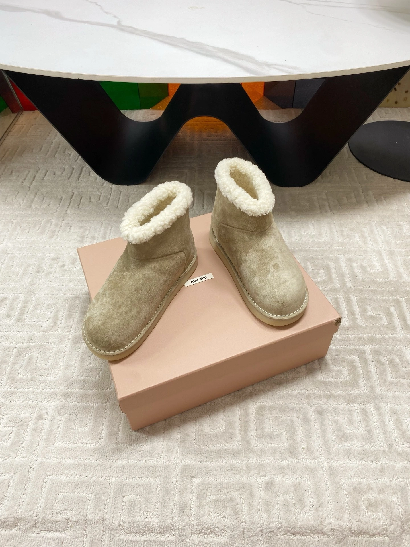 COCO-- 7iu7iu 5T515E_FZF_15Z0G_F_0F24 deck shoes wool item:E-X362J2921