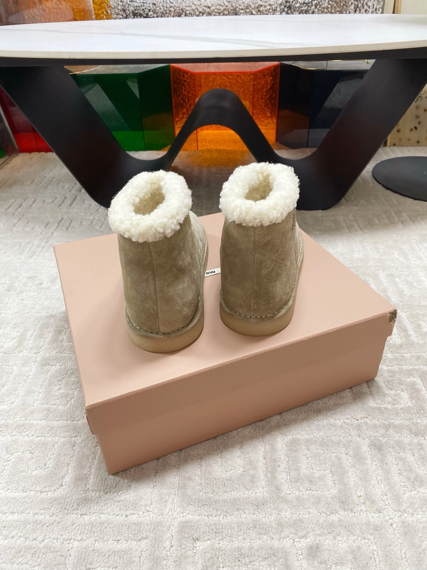 COCO-- 7iu7iu 5T515E_FZF_15Z0G_F_0F24 deck shoes wool item:E-X362J2921