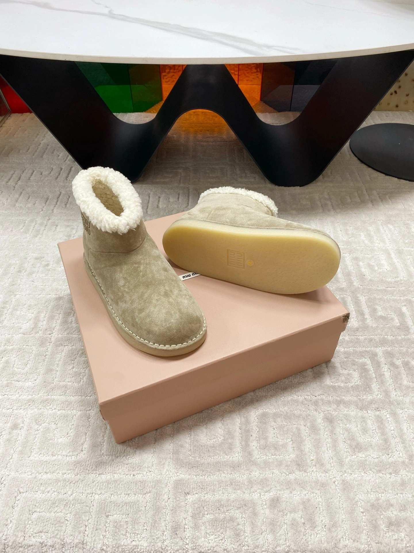 COCO-- 7iu7iu 5T515E_FZF_15Z0G_F_0F24 deck shoes wool item:E-X362J2921