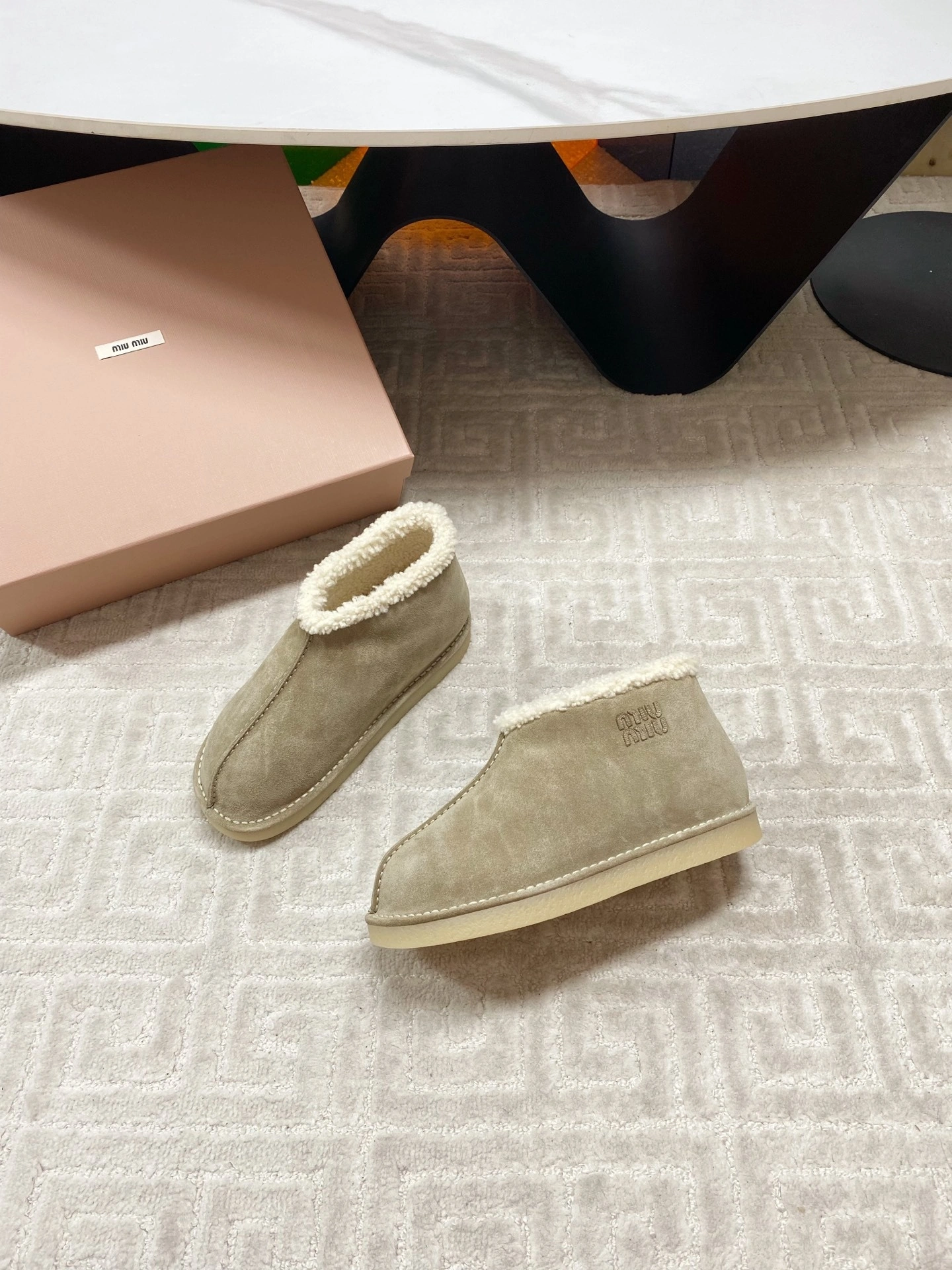 COCO-- 7iu7iu 5T516E_FZF_15Z0G_F_0F24 deck shoes wool item:E-X362J2920