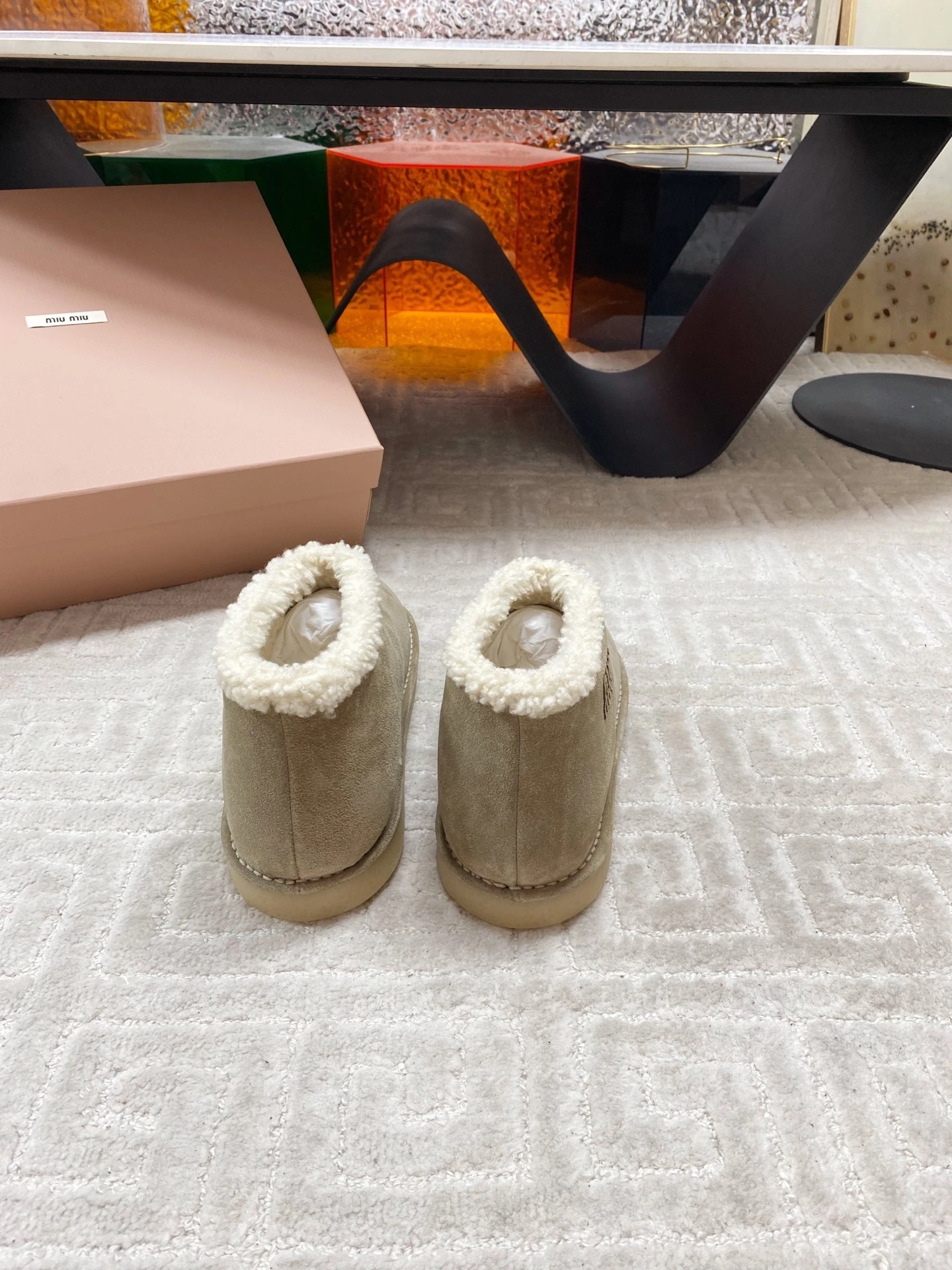 COCO-- 7iu7iu 5T516E_FZF_15Z0G_F_0F24 deck shoes wool item:E-X362J2920