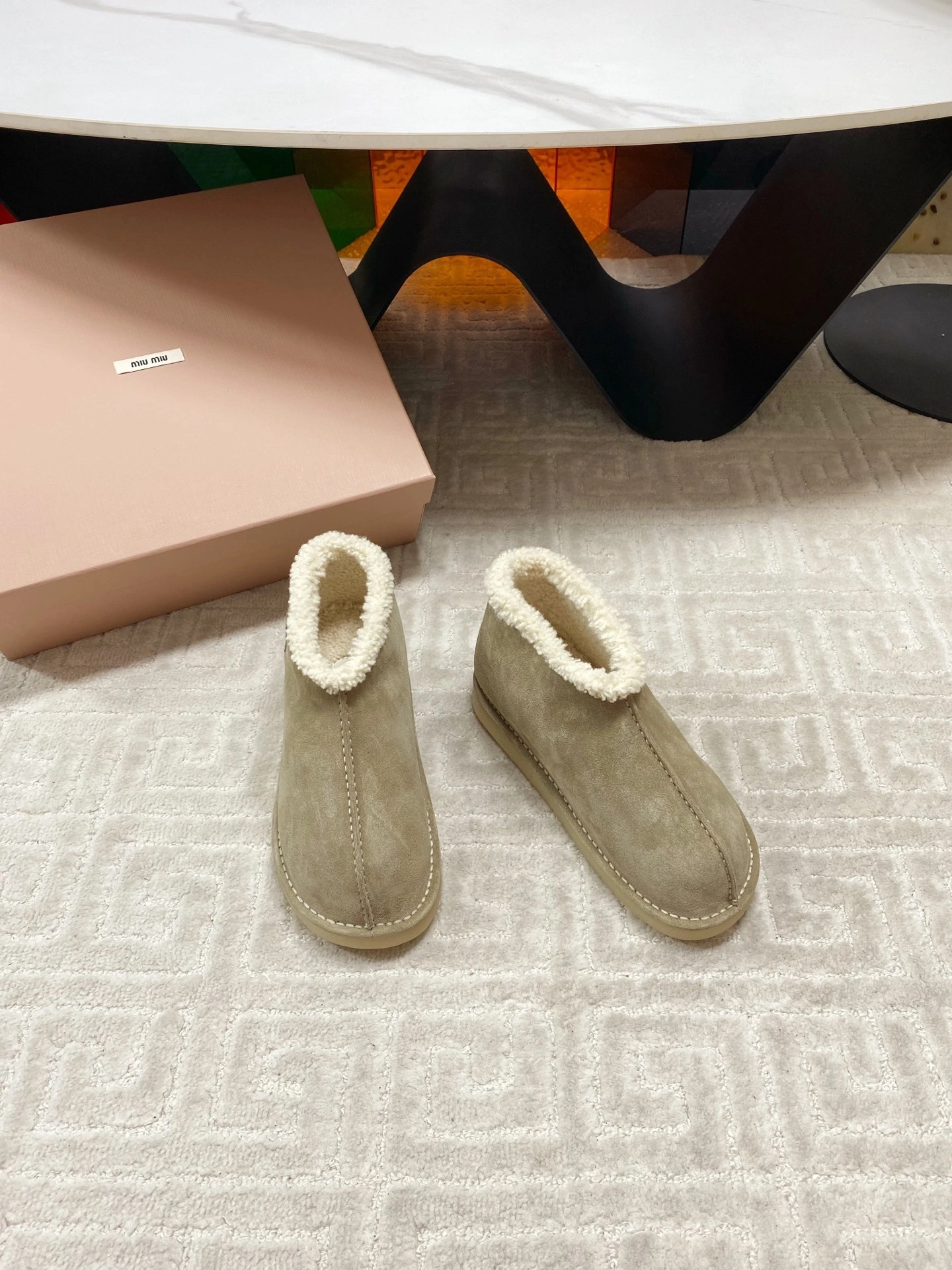 COCO-- 7iu7iu 5T516E_FZF_15Z0G_F_0F24 deck shoes wool item:E-X362J2920