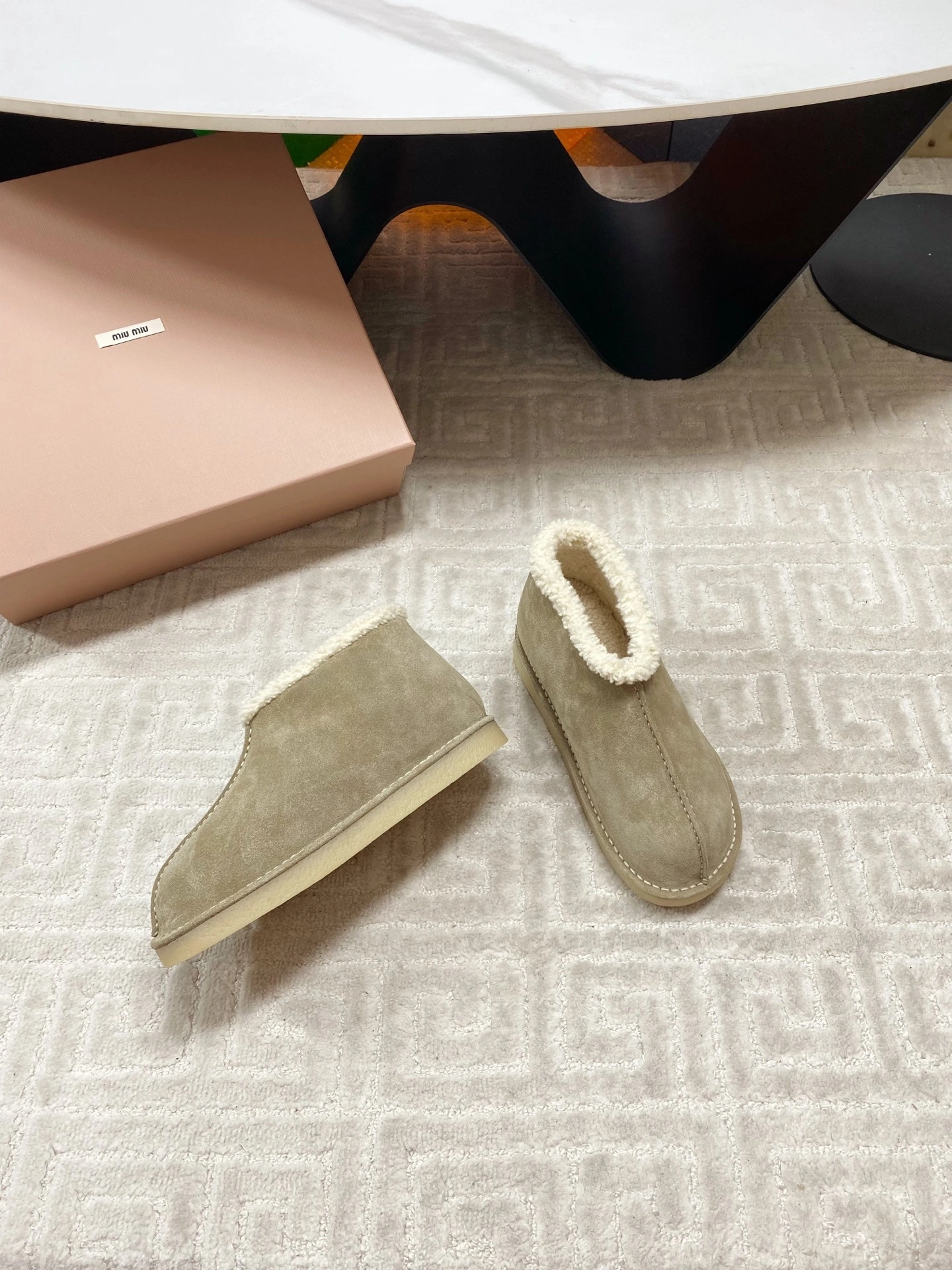 COCO-- 7iu7iu 5T516E_FZF_15Z0G_F_0F24 deck shoes wool item:E-X362J2920