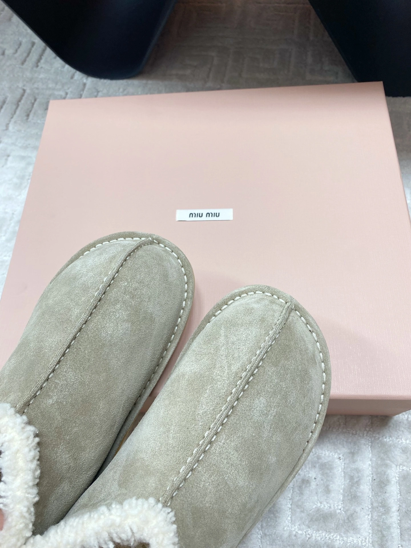 COCO-- 7iu7iu 5T516E_FZF_15Z0G_F_0F24 deck shoes wool item:E-X362J2920