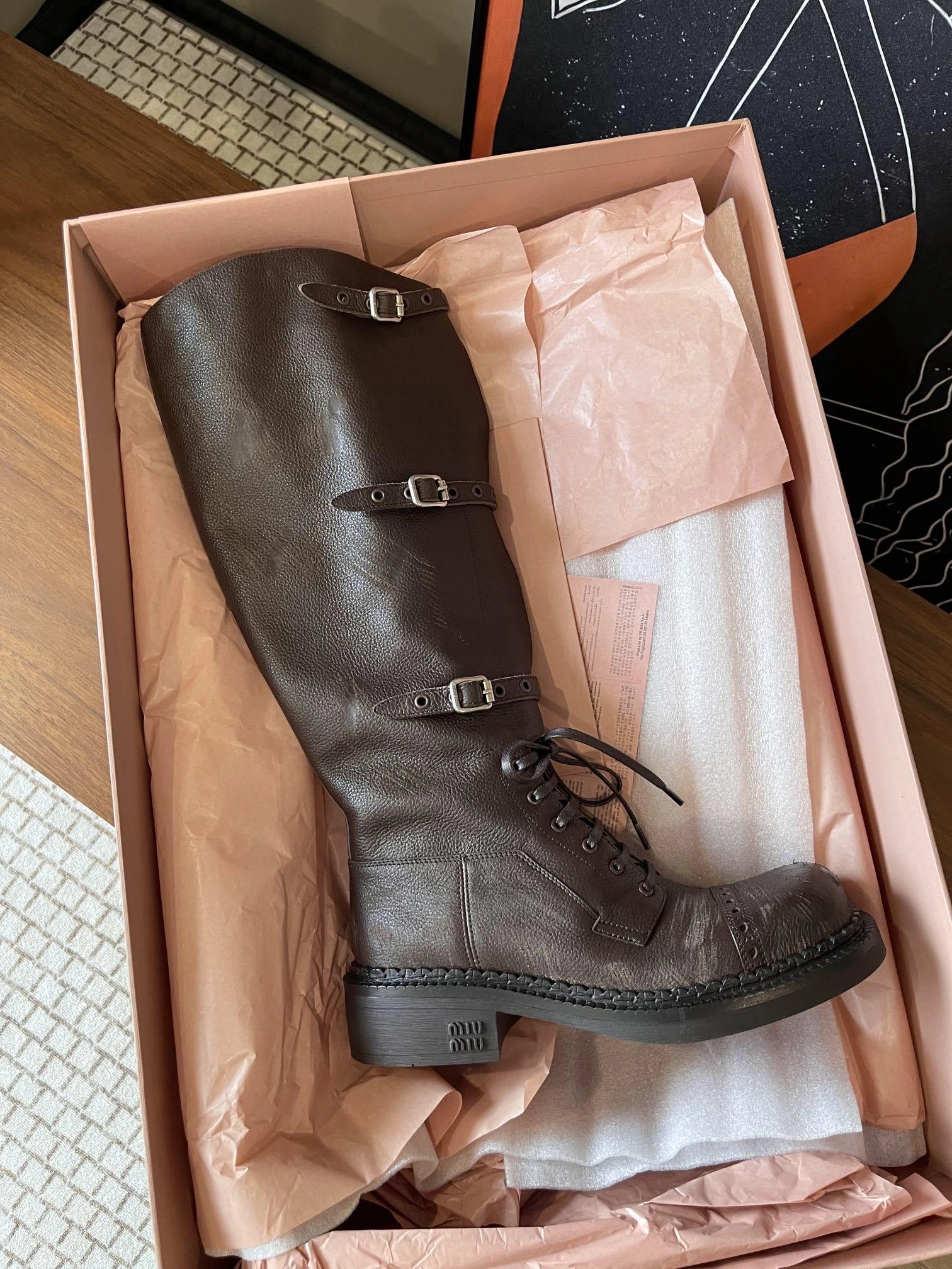 COCO-- 7iu7iu 5W315E_2KJ_F0324_F_G035 cowhide item:E-X003J2933T