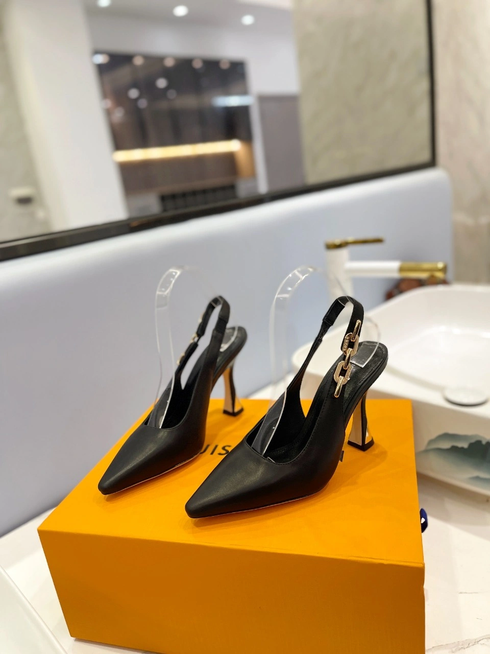 COCO-- 8V 1ABPHE cowhide Heel height：9CM item:D-X000H2950