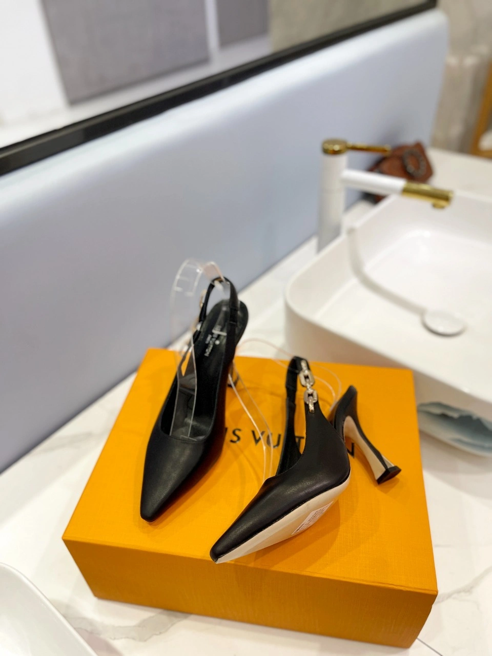 COCO-- 8V 1ABPHE cowhide Heel height：9CM item:D-X000H2950