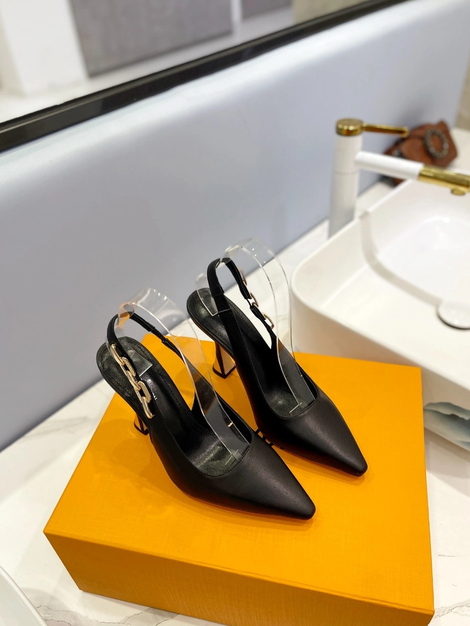 COCO-- 8V 1ABPHE cowhide Heel height：9CM item:D-X000H2950