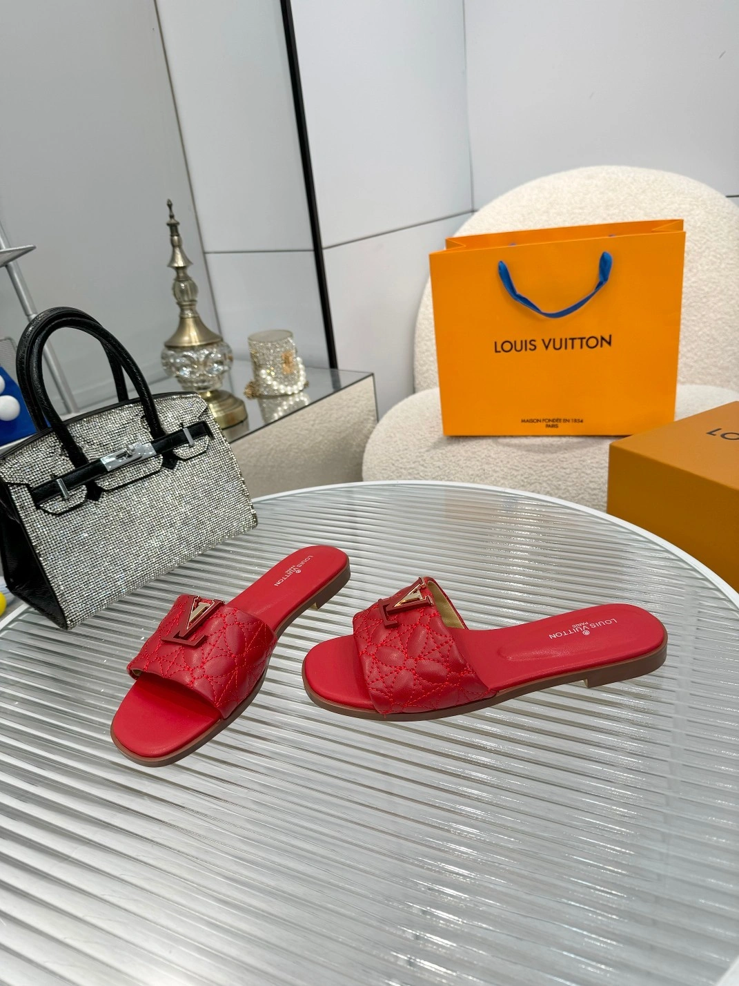 COCO-- 8V 1ADCEA Calfskin sheepskin item:E-X198D4135