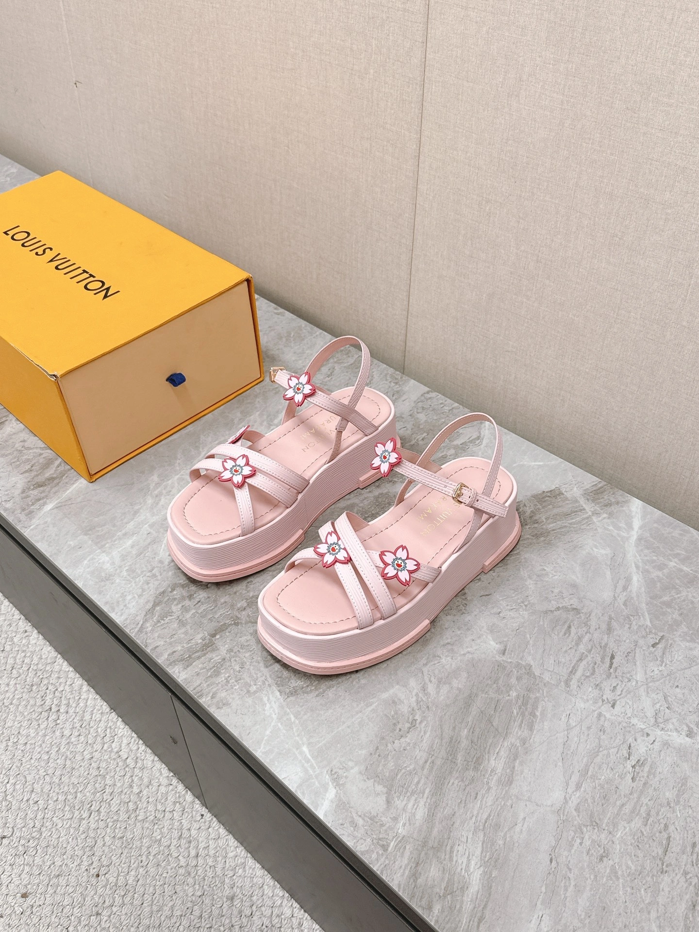 COCO-- 8V 1AGVO0 Maya Flatform Thick soles：5CM cowhide item:E-X000D4029