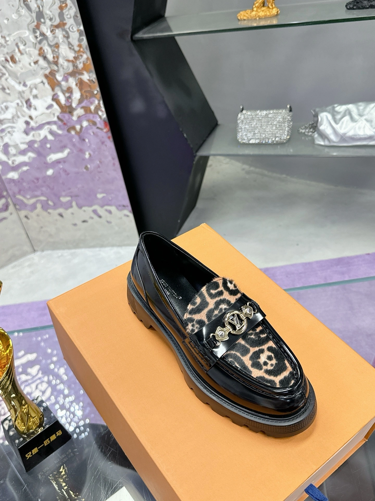 COCO-- 8V 1AGXJK cowhide sheepskin Thick soles：5CM item:E-X158C1805