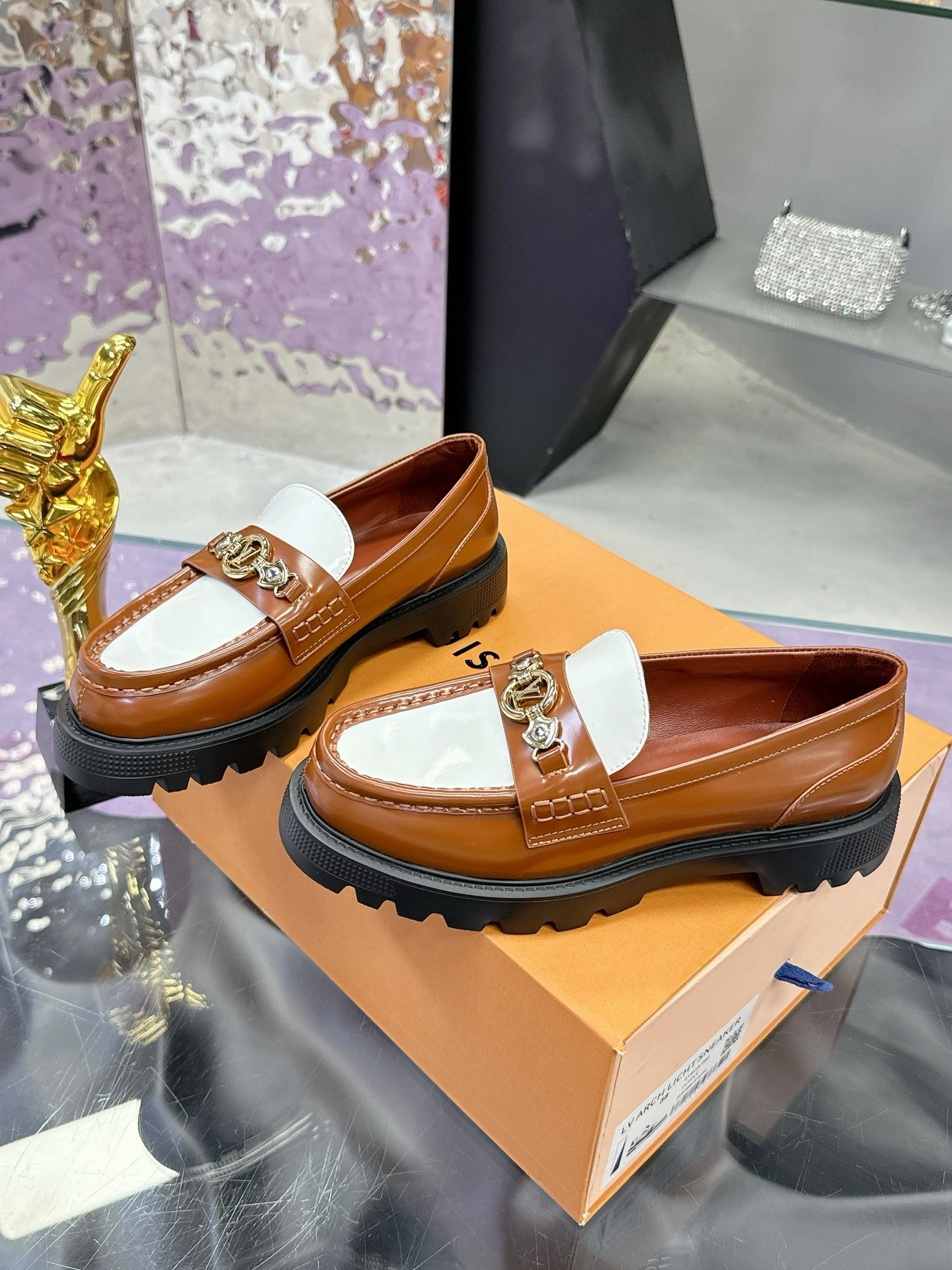 COCO-- 8V 1AGXL6 cowhide sheepskin Thick soles：5CM item:E-X158C1806