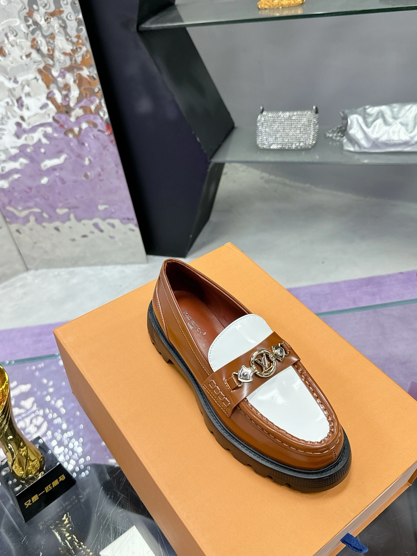 COCO-- 8V 1AGXL6 cowhide sheepskin Thick soles：5CM item:E-X158C1806