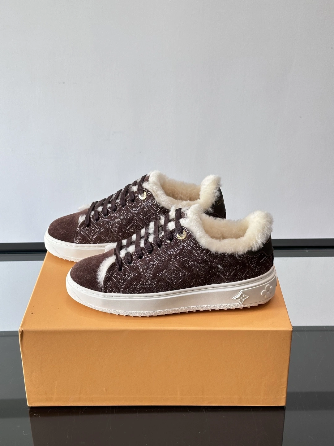 COCO-- 8V 1AIDID Time Out wool cowhide Thick soles：4CM item:E-X230K1221