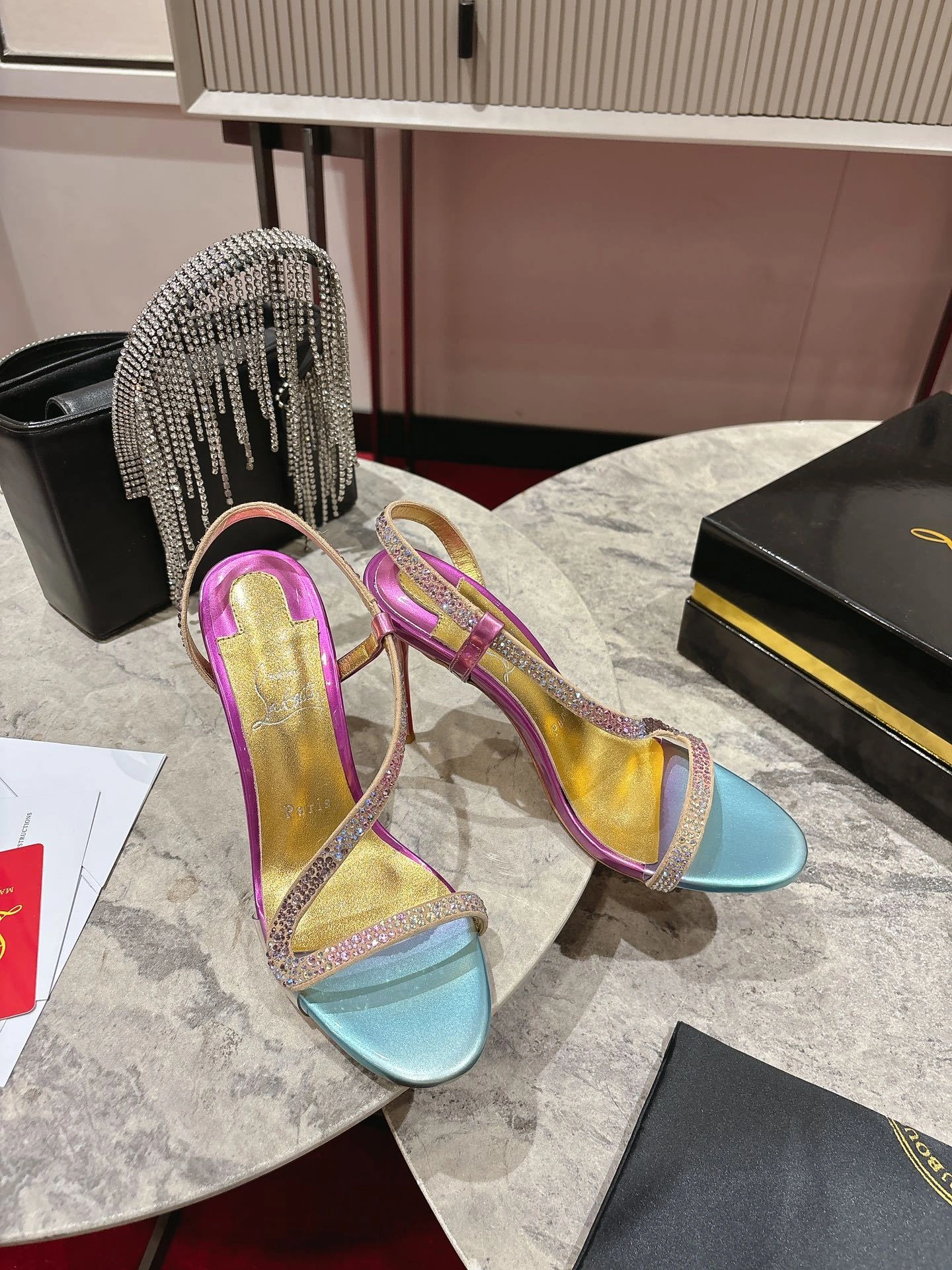 COCO-- 8ou2ou 12501556833 Heel height：10CM item:E-X000E1417W