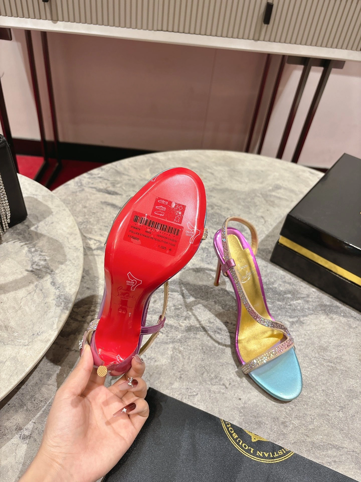 COCO-- 8ou2ou 12501556833 Heel height：10CM item:E-X000E1417W