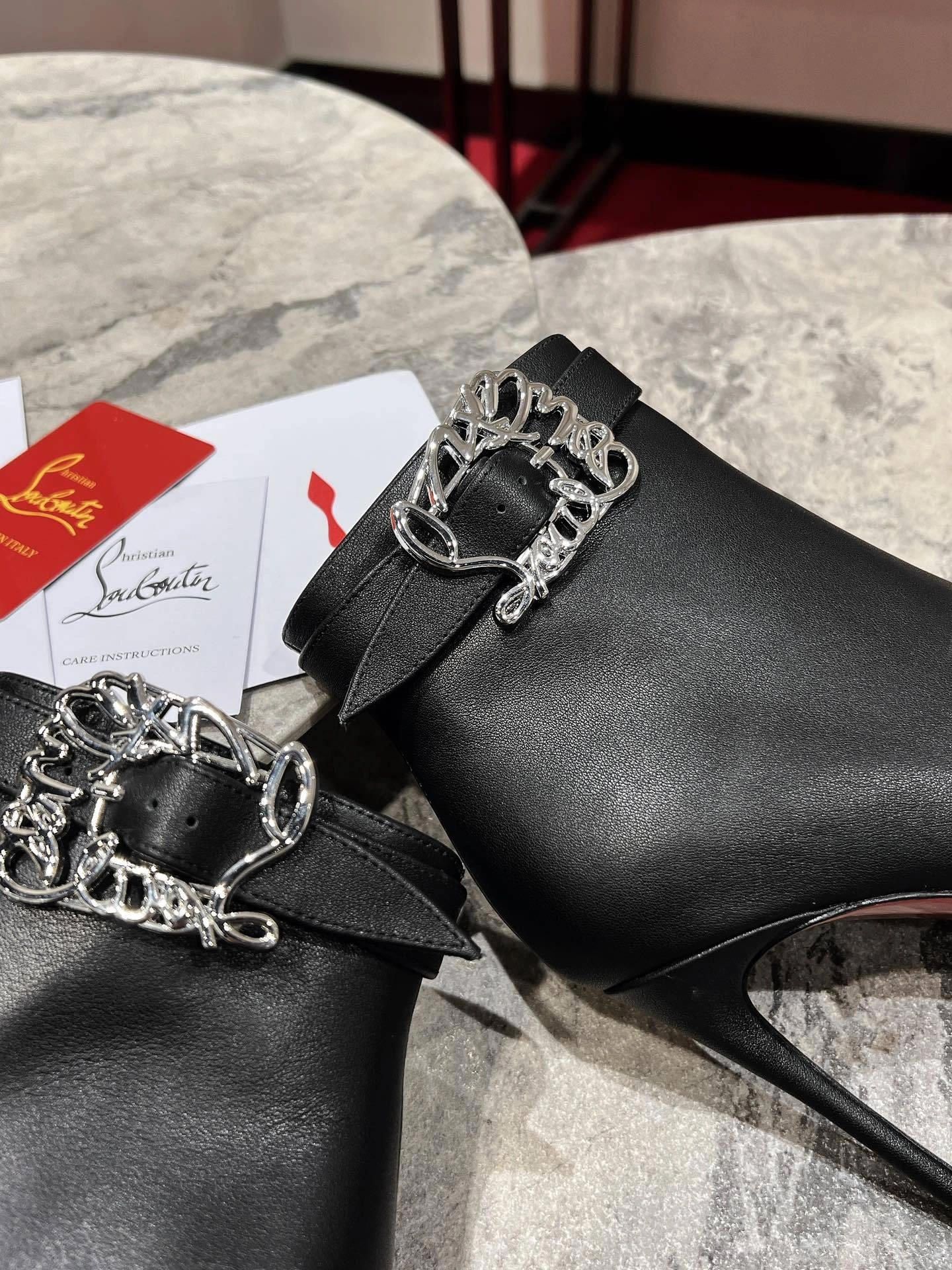 COCO-- 8ou2ou 1250180BK01 cowhide sheepskin Heel height：10CM item:E-X062D1016W