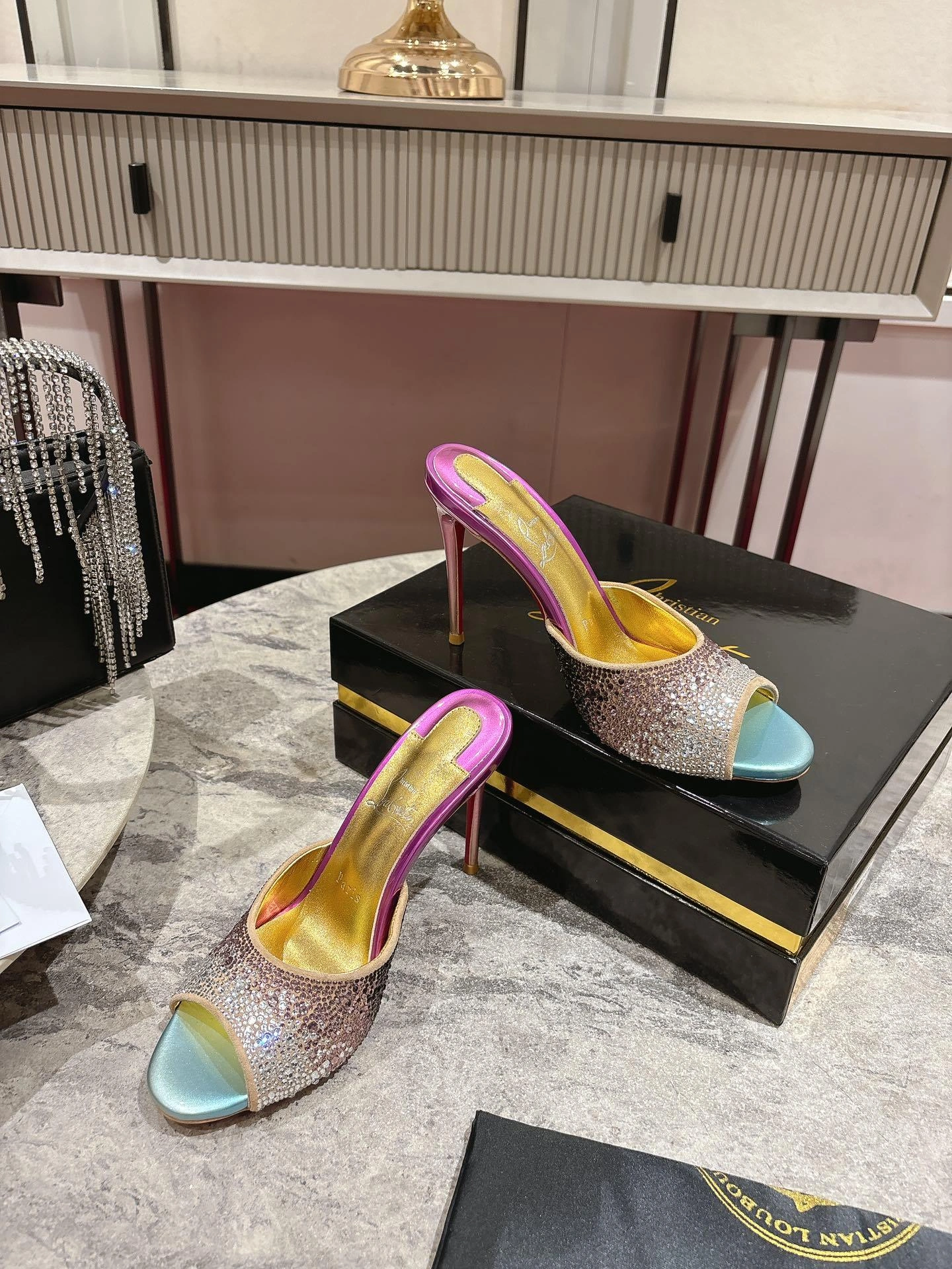 COCO-- 8ou2ou 12502226833 Dolly Heel height：10CM item:E-X000E1409W