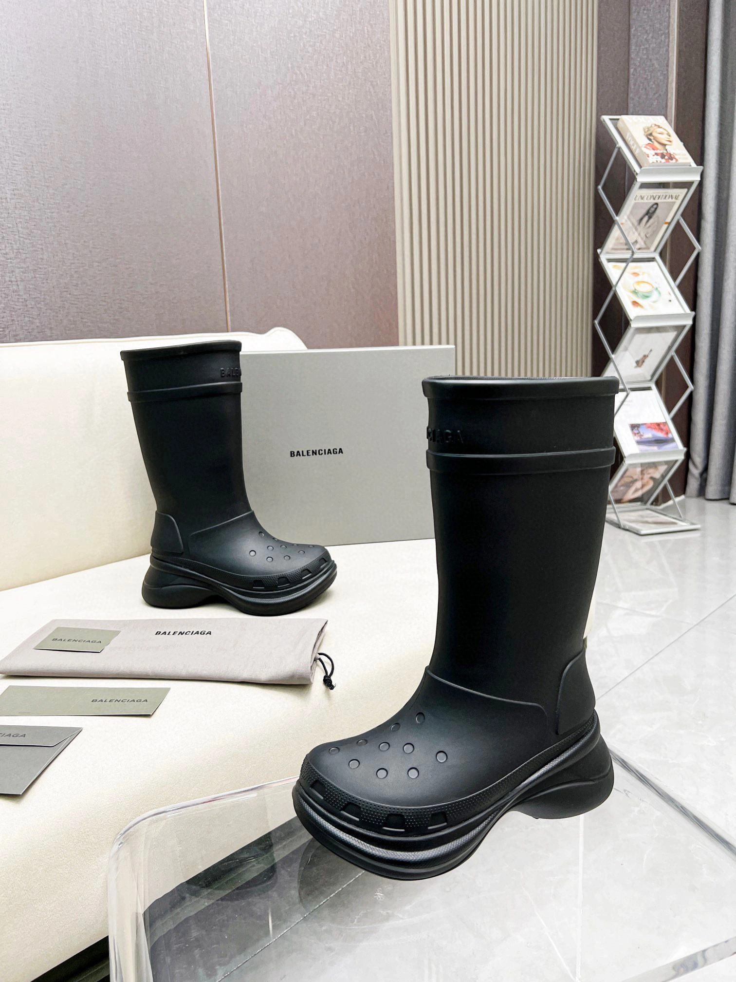 COCO-- Crocs 677388W1S8E1000 heel : 6CM item:B-X02L192101