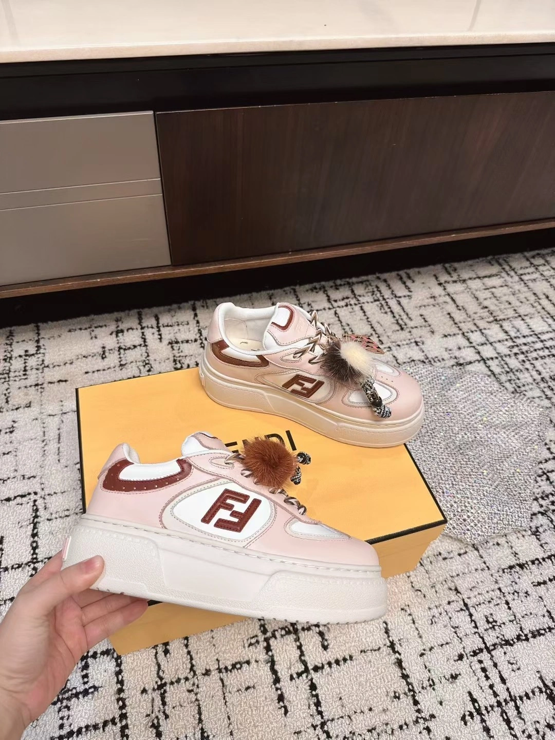 COCO-- F594i 8E8721AY9NF1TPW match Thick soles：5CM cowhide item:E-X002I0811