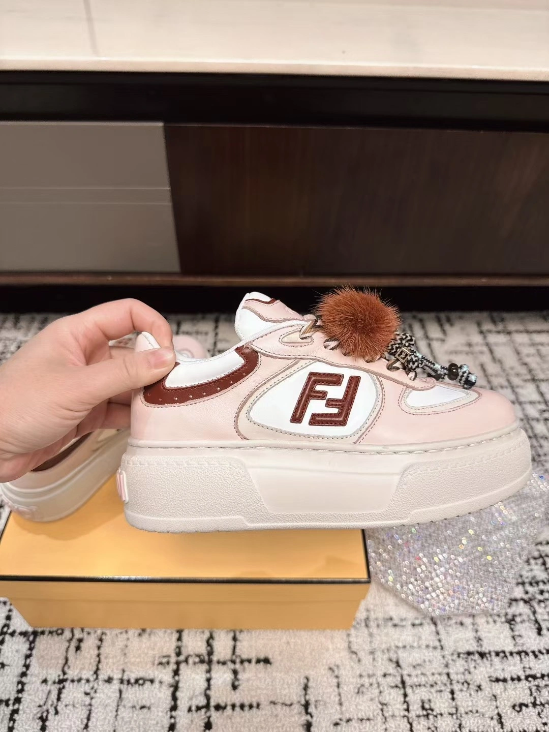 COCO-- F594i 8E8721AY9NF1TPW match Thick soles：5CM cowhide item:E-X002I0811
