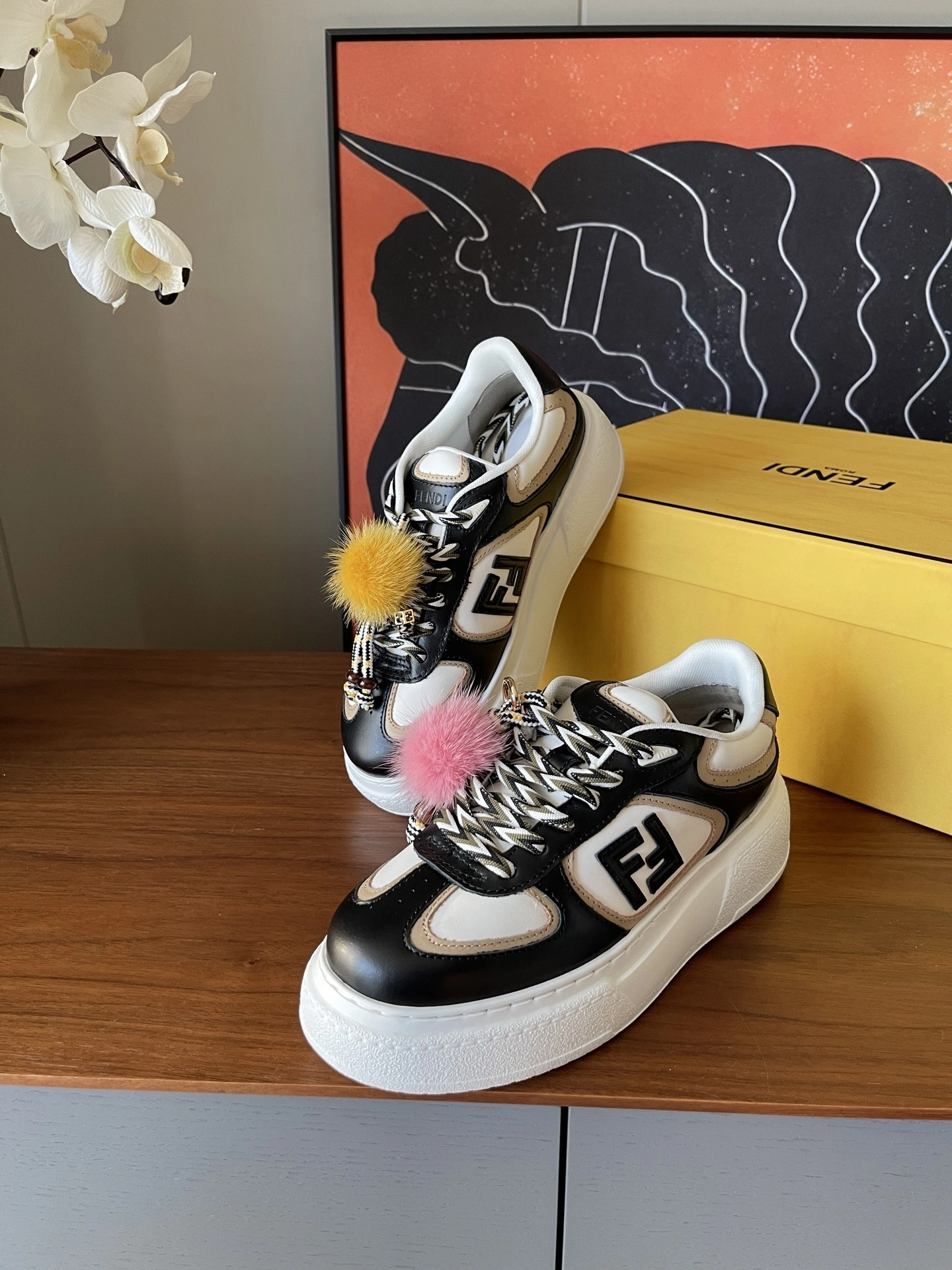 COCO-- F594i 8E8721AY9NF1V7Q cowhide Thick soles：6CM item:E-X000J2813