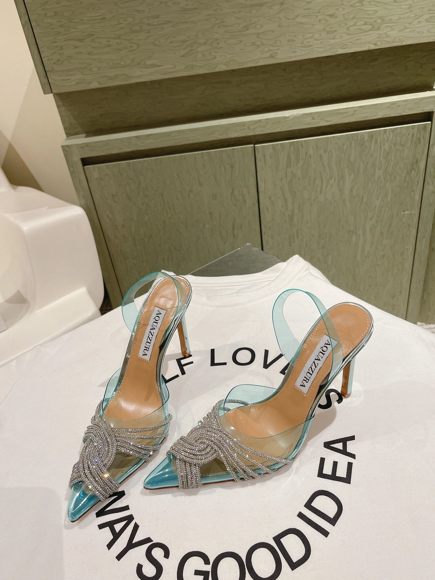 &COCO-- GASHIGL0-NLP-ICE Heel height：10CM sheepskin item:D-X032C1492