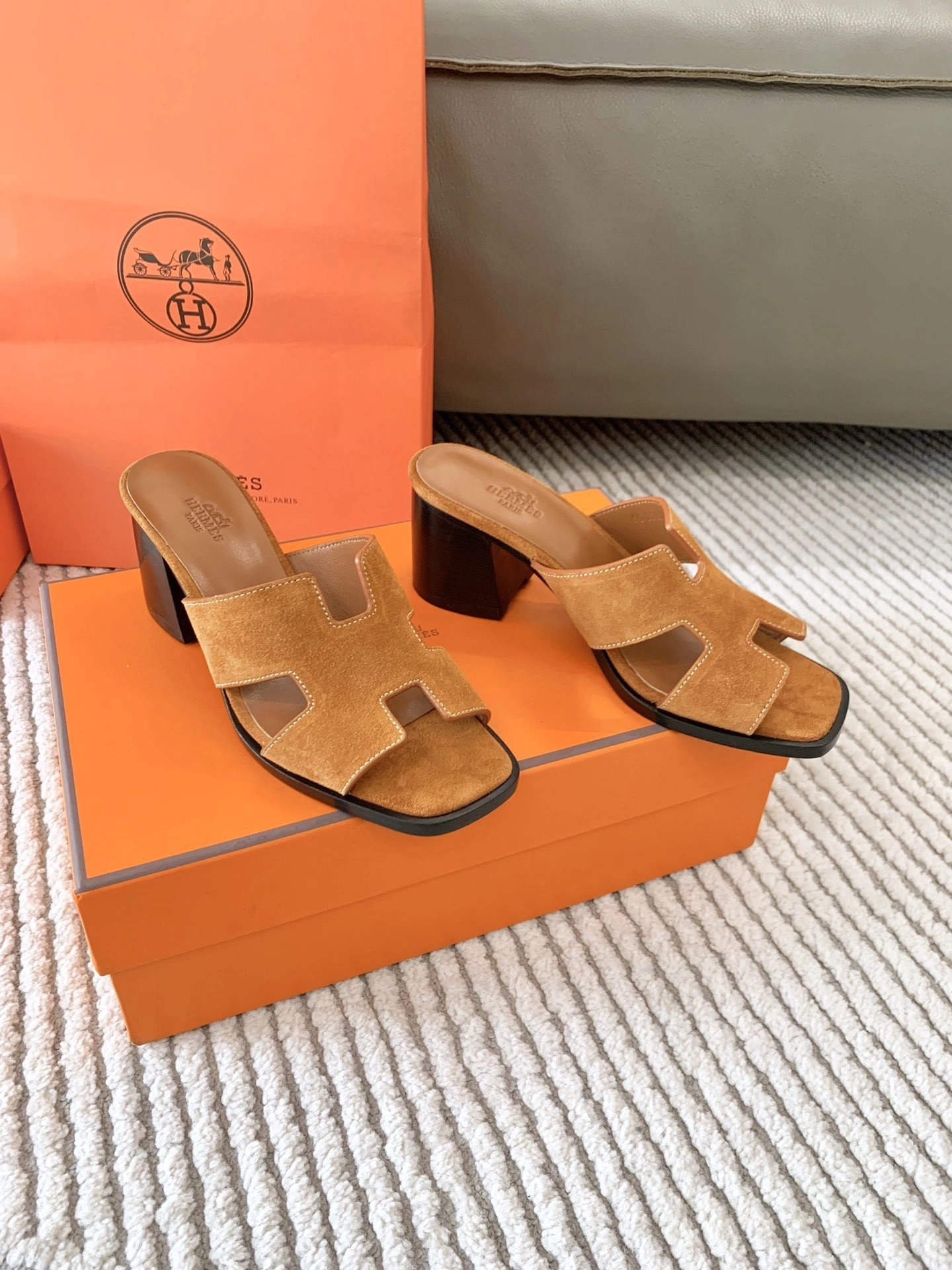 COCO-- H5r75s H232088Z A3350 sheepskin Elancee Heel height：6CM item:E-X158C2116