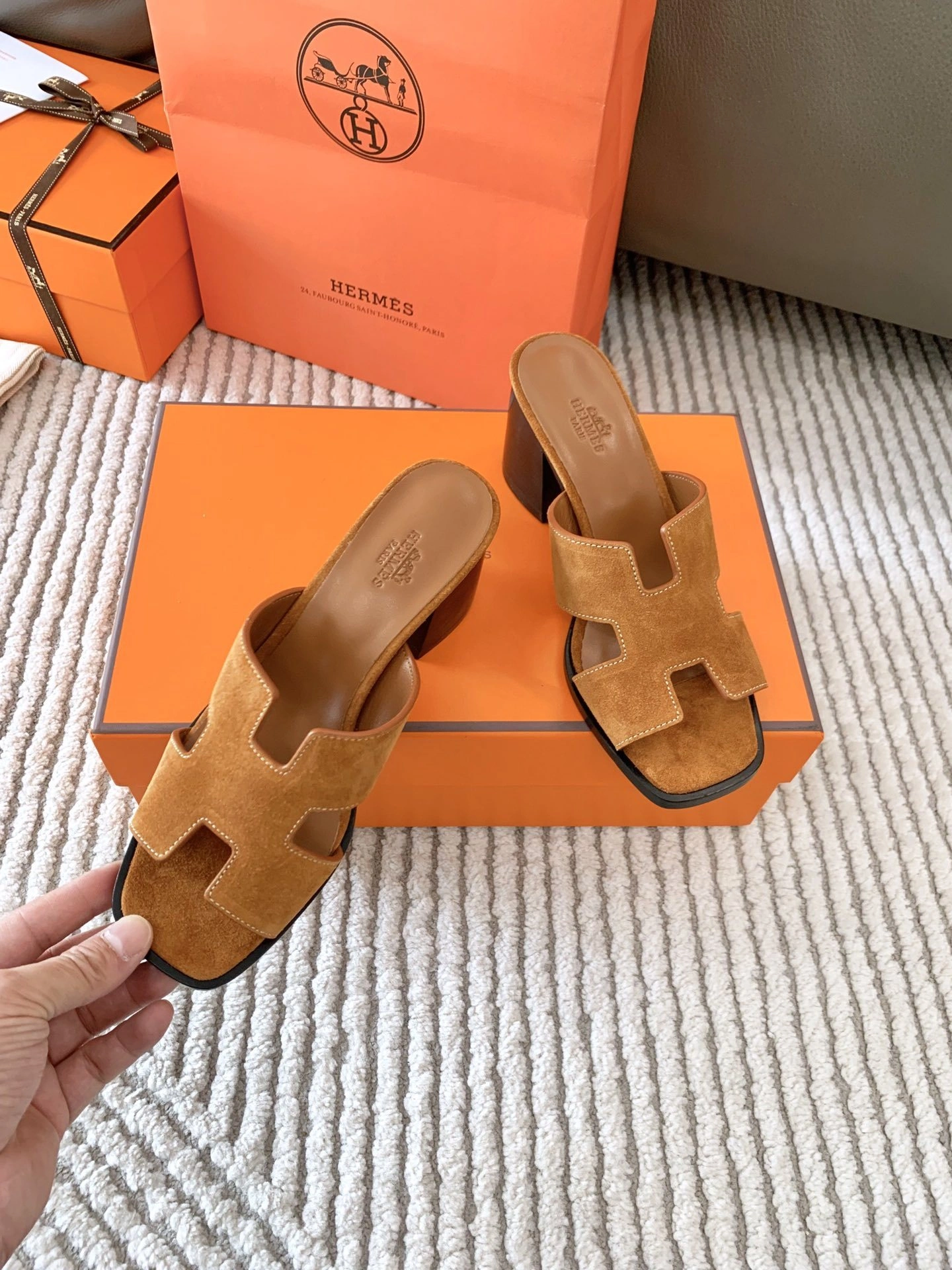 COCO-- H5r75s H232088Z A3350 sheepskin Elancee Heel height：6CM item:E-X158C2116