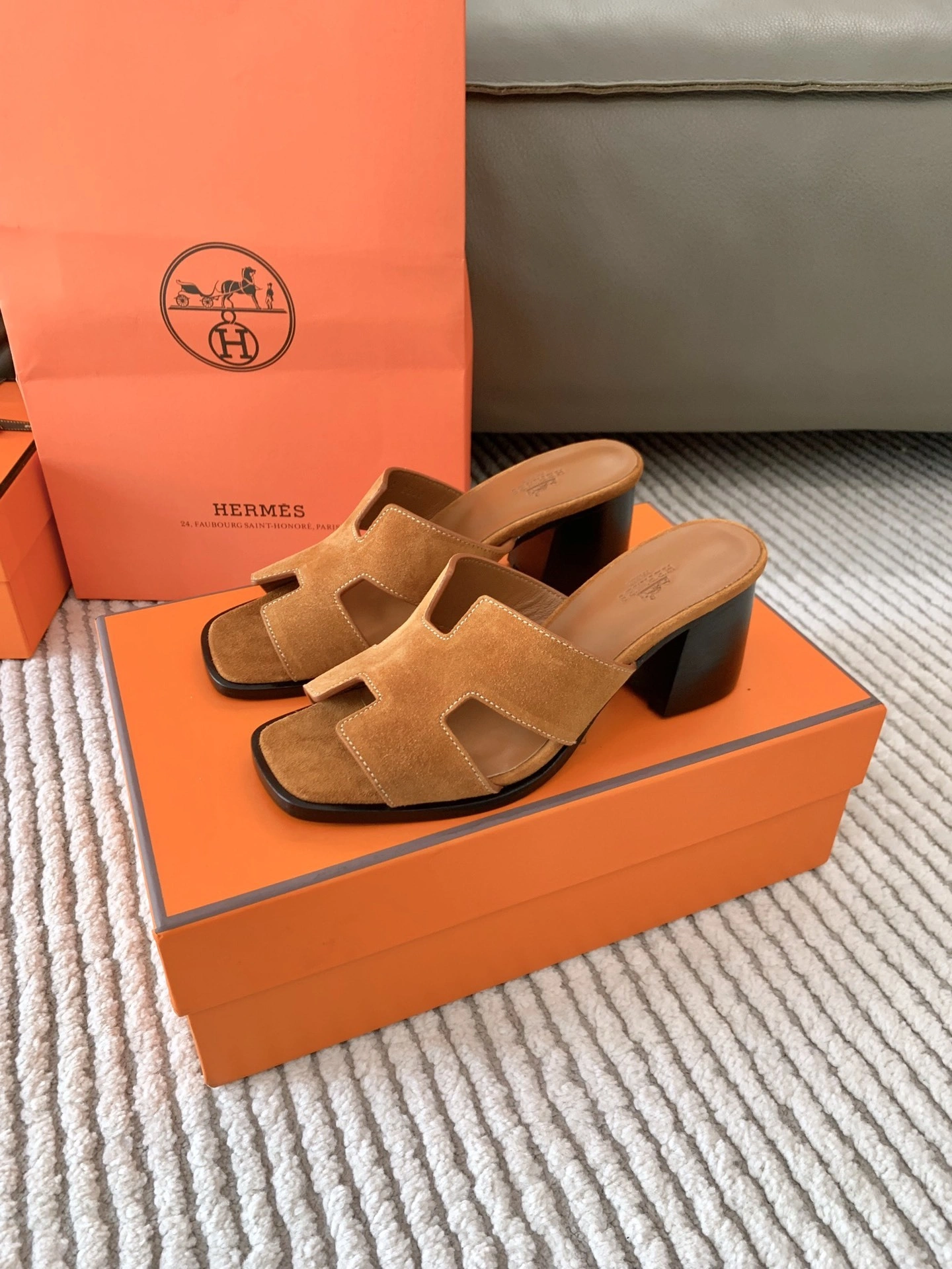 COCO-- H5r75s H232088Z A3350 sheepskin Elancee Heel height：6CM item:E-X158C2116