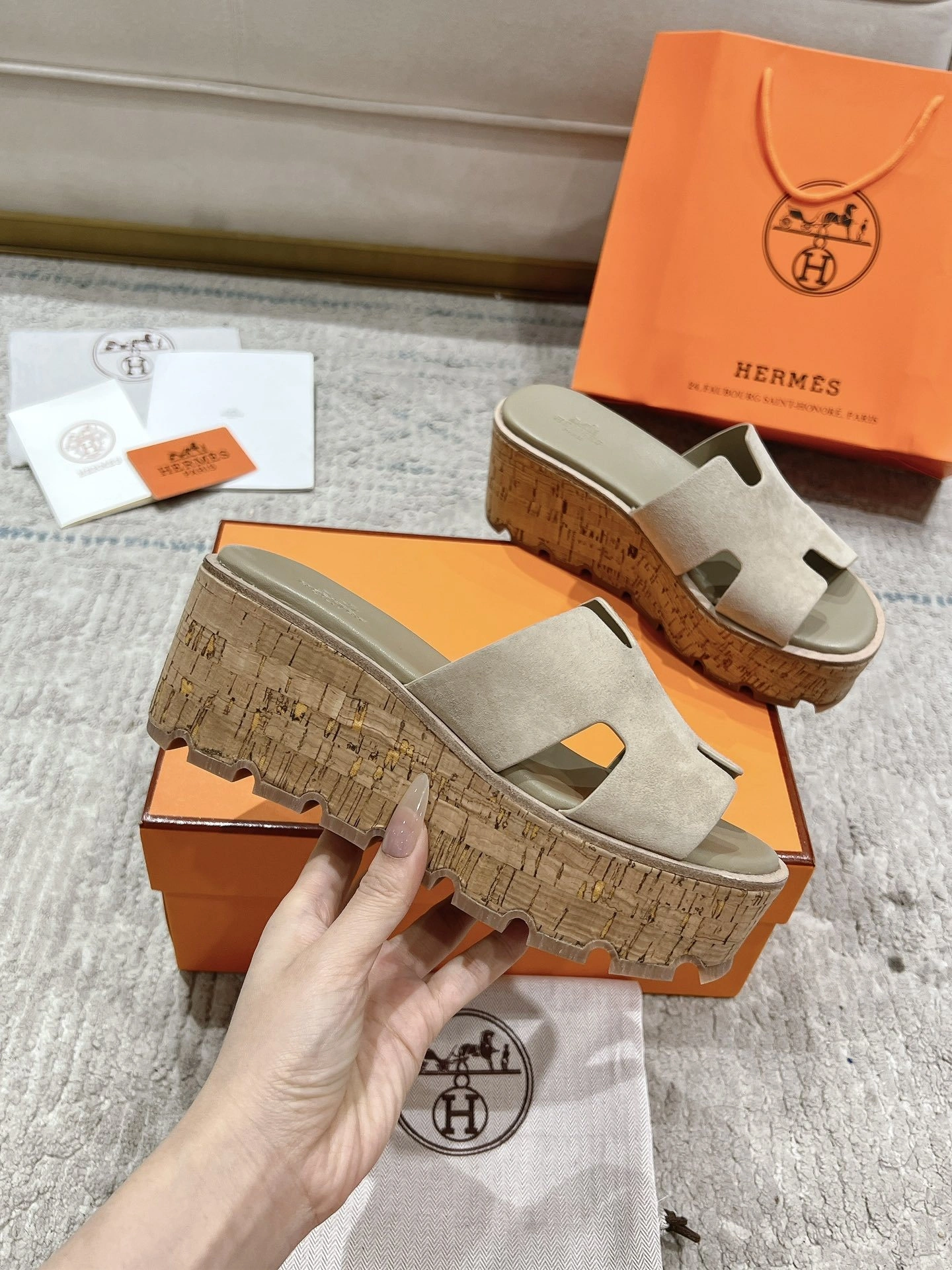 COCO-- H5r75s H232150Z D1 heel-height ： 7cm cowhide item:E-X194F1965