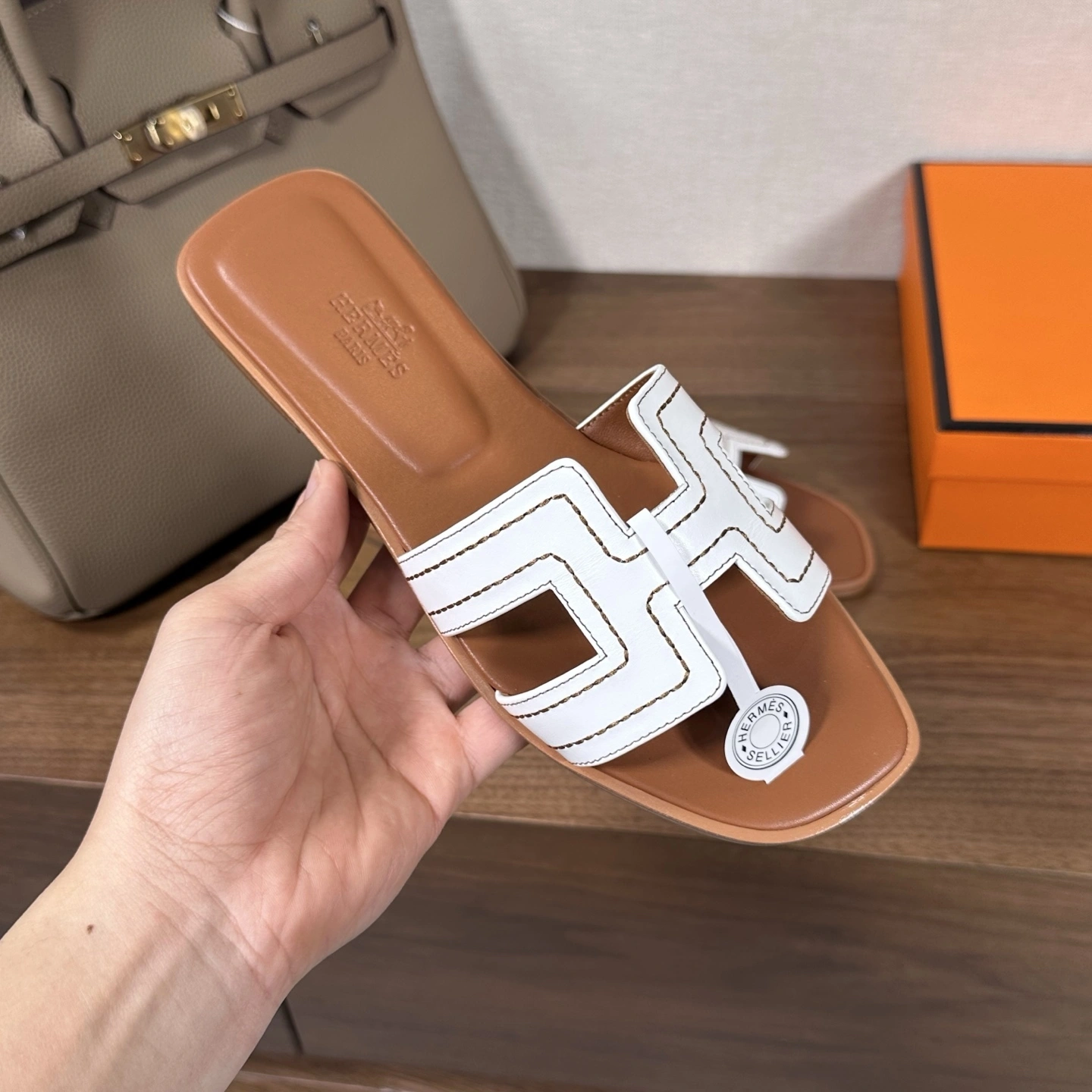 COCO-- H5r75s H242142Z 90 Oran Calfskin item:E-X555C2320