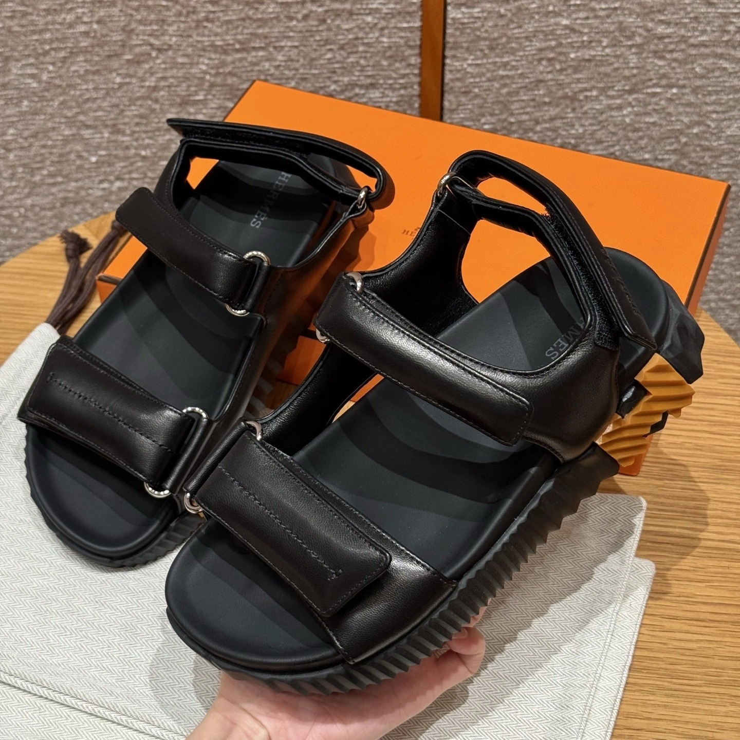 COCO-- H5r75s H242181Z 04 Calfskin Robber outsole item:E-X230F1214