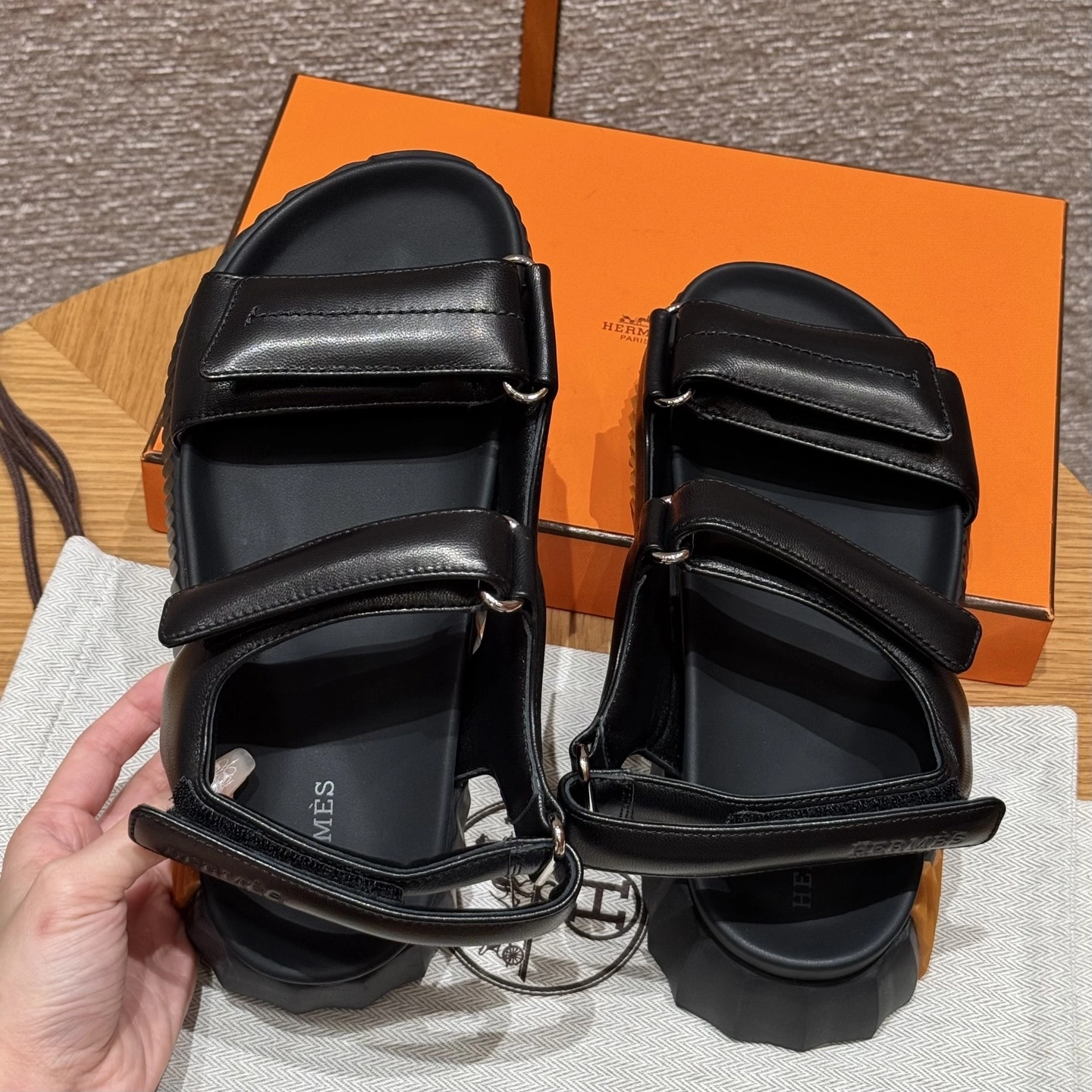 COCO-- H5r75s H242181Z 04 Calfskin Robber outsole item:E-X230F1214