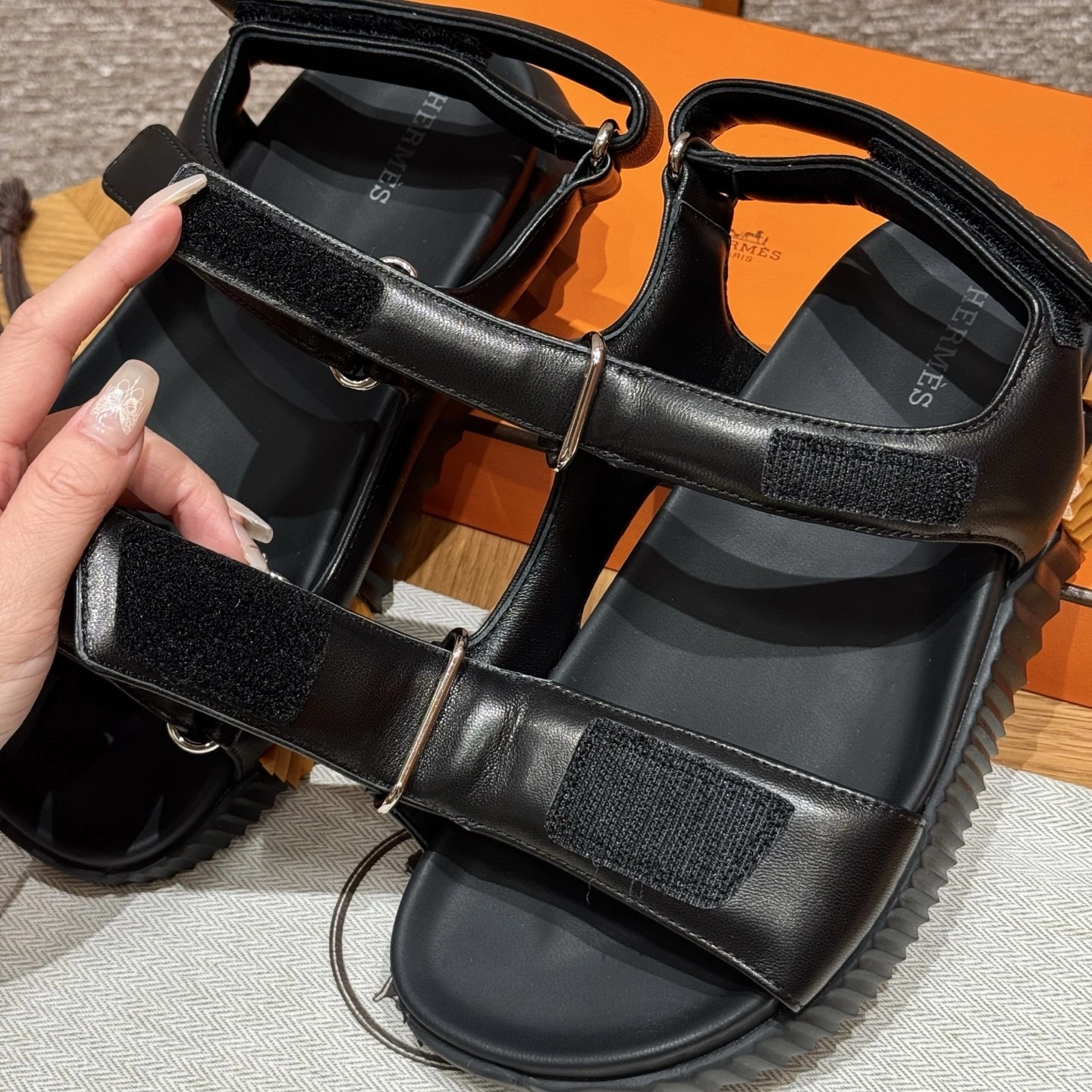 COCO-- H5r75s H242181Z 04 Calfskin Robber outsole item:E-X230F1214